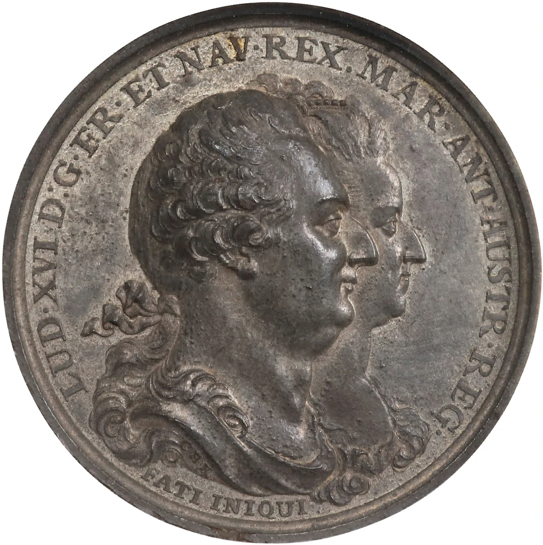 FRANCE. Constitution. Louis XVI & Marie Antoinette/The King's Farewell