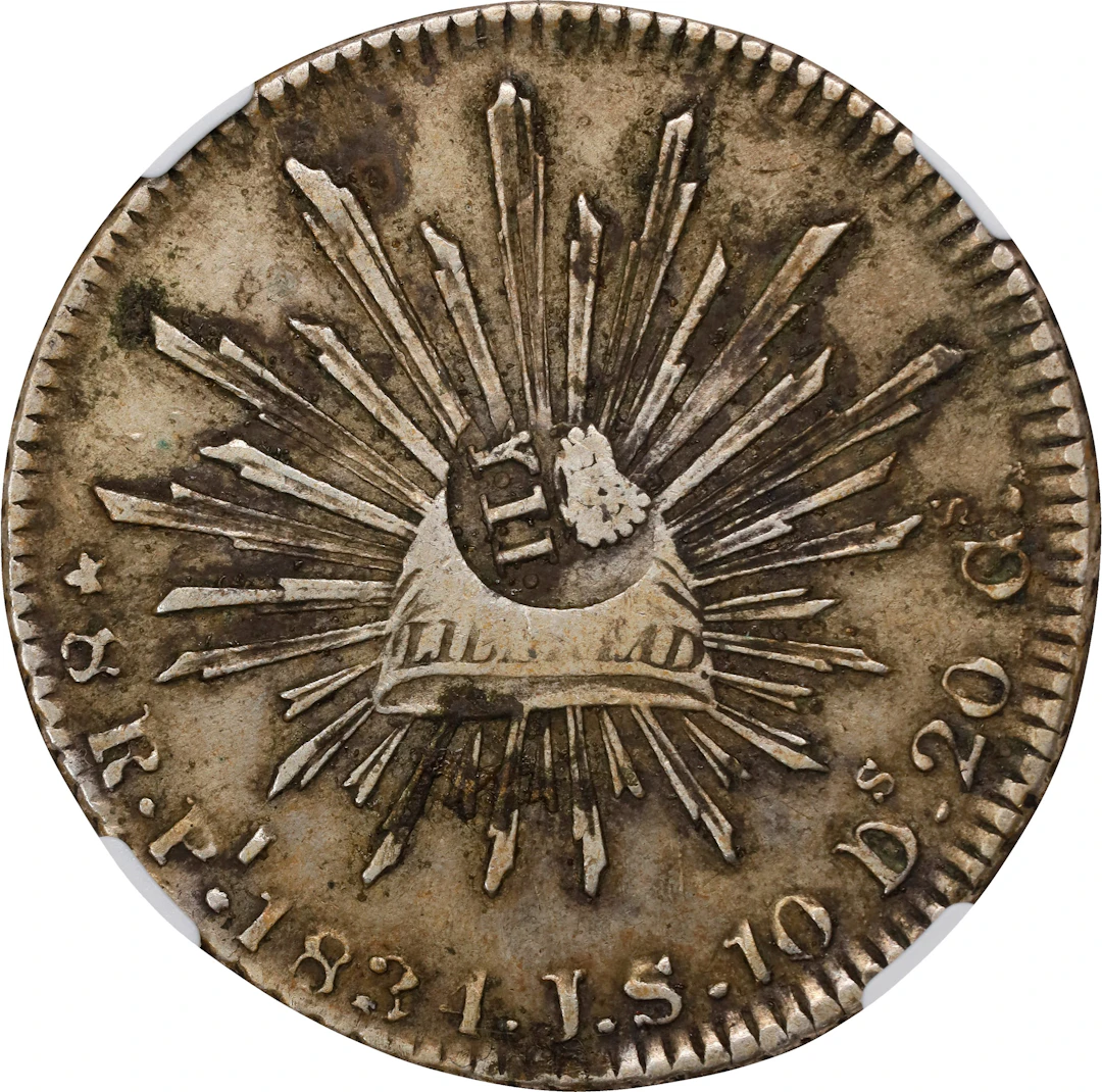 PHILIPPINES. Philippines - Mexico. 8 Reales, ND (1834-37). Manila