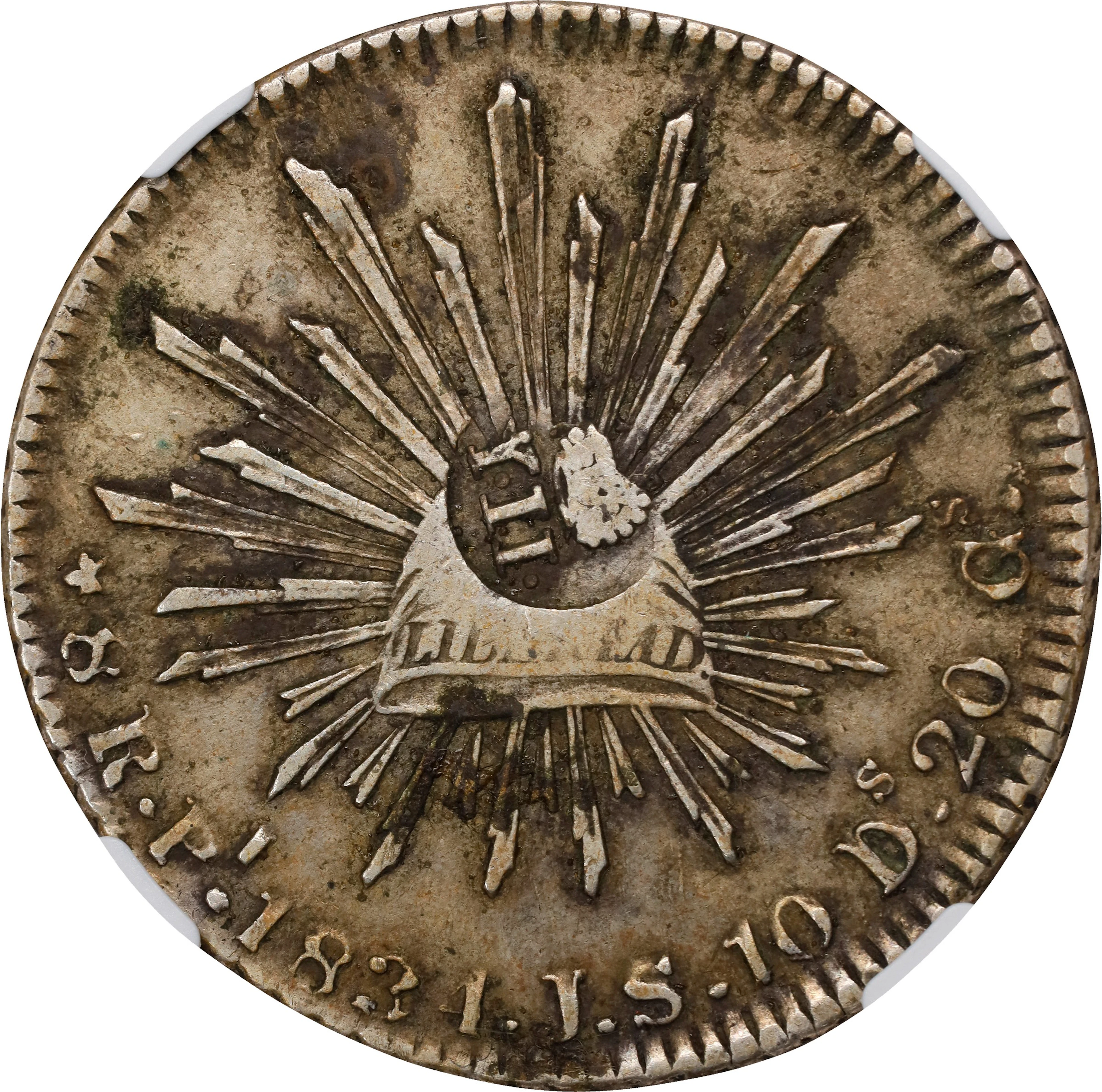 PHILIPPINES. Philippines - Mexico. 8 Reales, ND (1834-37). Manila