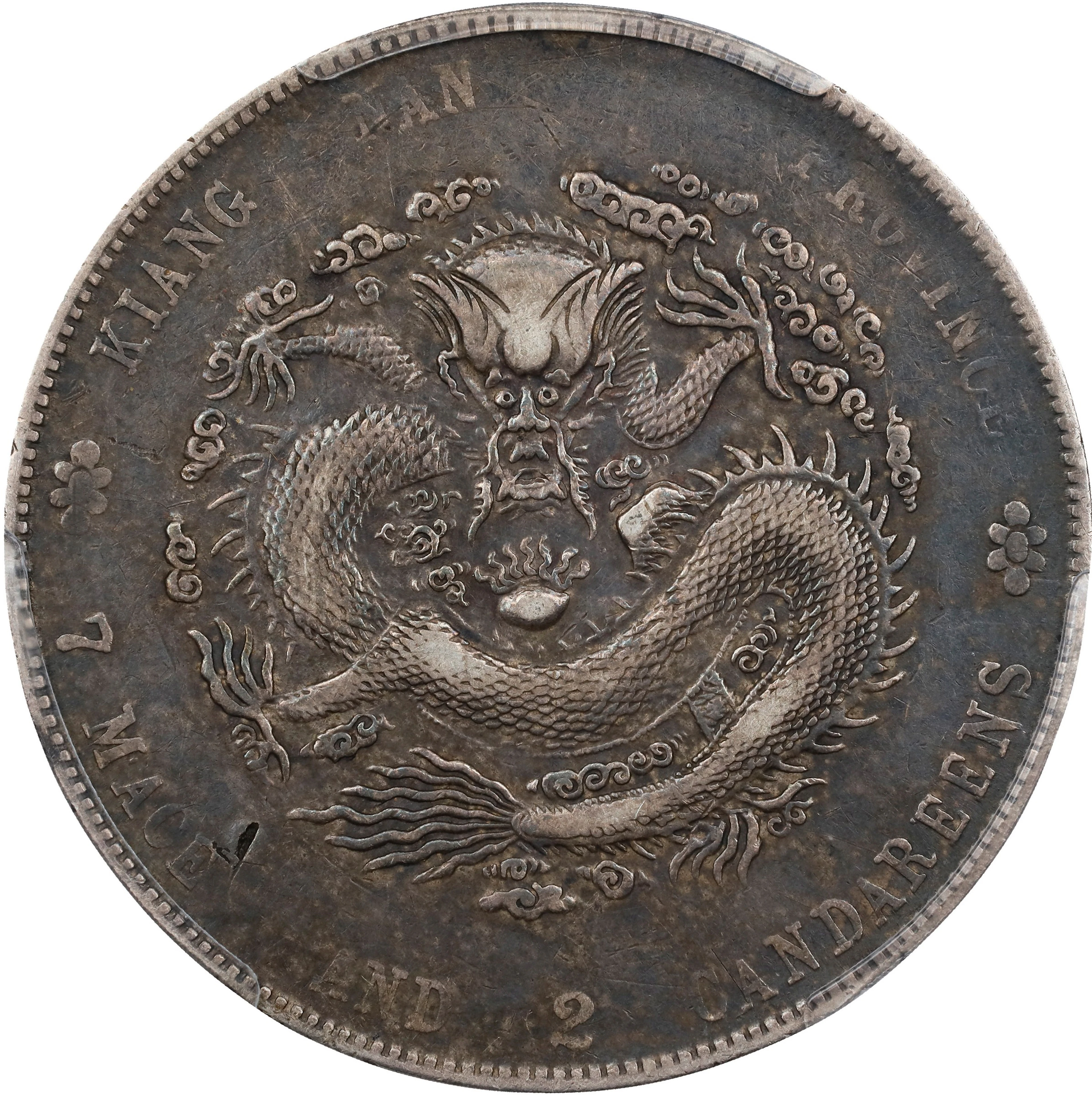 (t) CHINA. Kiangnan. 7 Mace 2 Candareens (Dollar), CD (1904)-HAH CH.