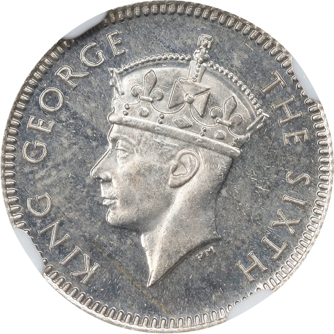 MALAYA. 5 Cents, 1948. London Mint. George VI. NGC PROOF-65 Cameo.