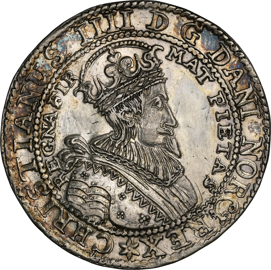 NORWAY. 2 Speciedaler, 1637. Christiania Mint. Christian IV. NGC AU
