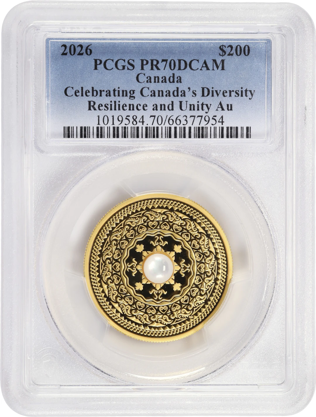 (1 oz, 31.104 g AGW). Canada. 2026 Celebrating Canada's Diversity