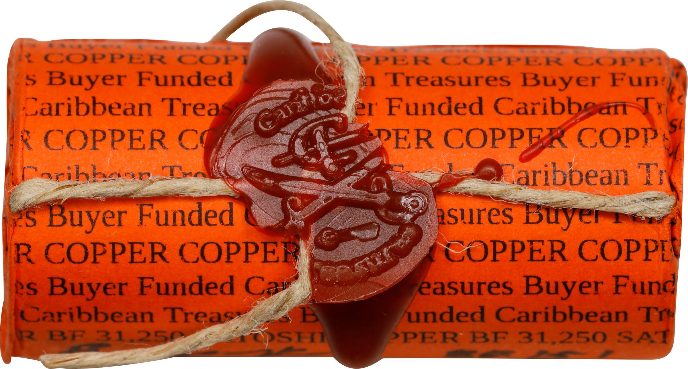 Original 25-Coin Roll of Unfunded 2025 Caribbean Treasurers 0.0003125