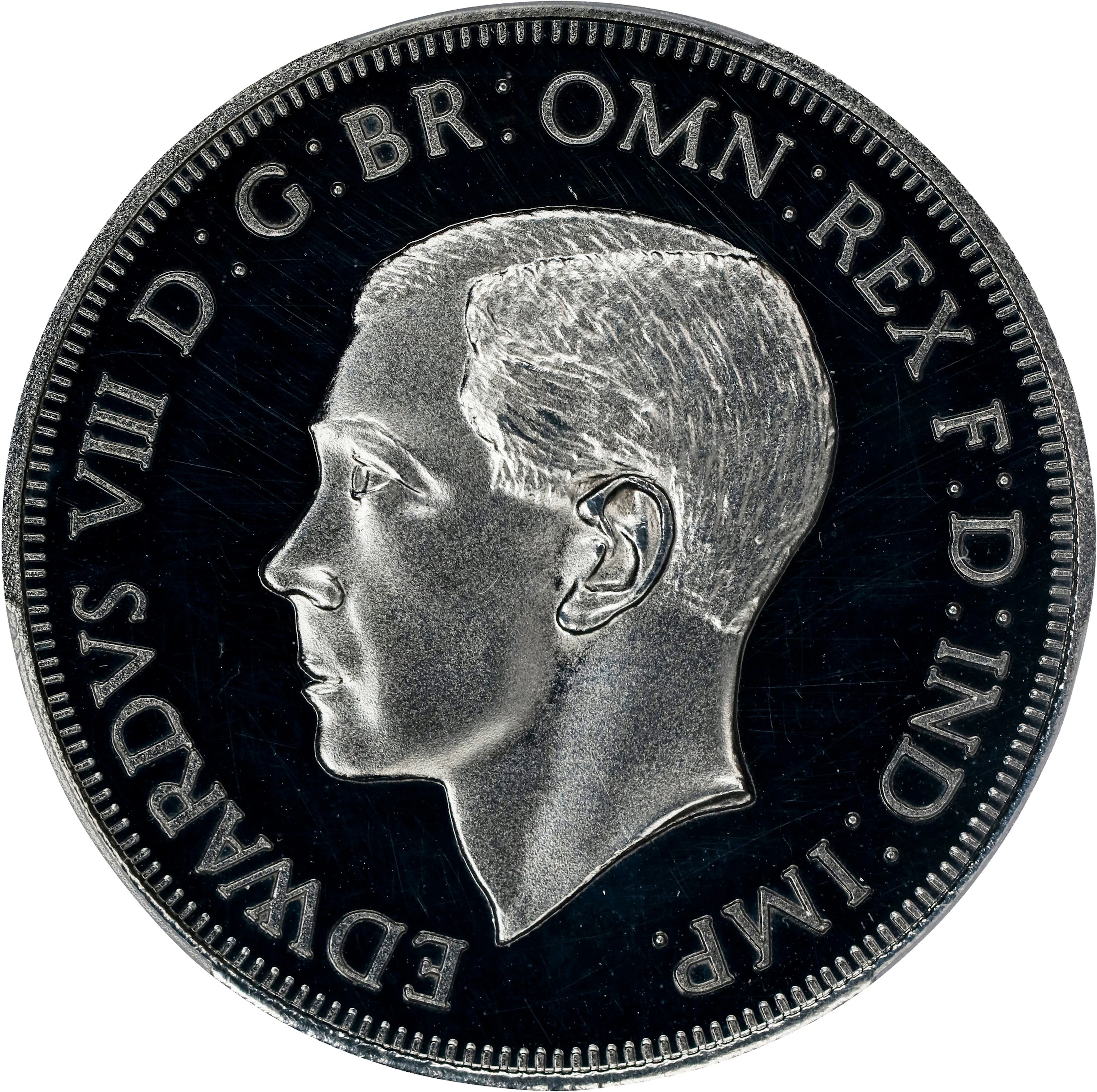 AUSTRALIA. INA Retro Fantasy Platinum Crown, "1937". Edward VIII.