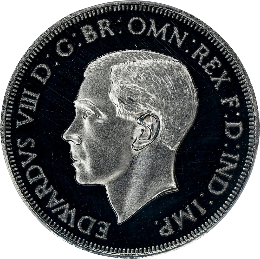 AUSTRALIA. INA Retro Fantasy Platinum Crown, "1937". Edward VIII.