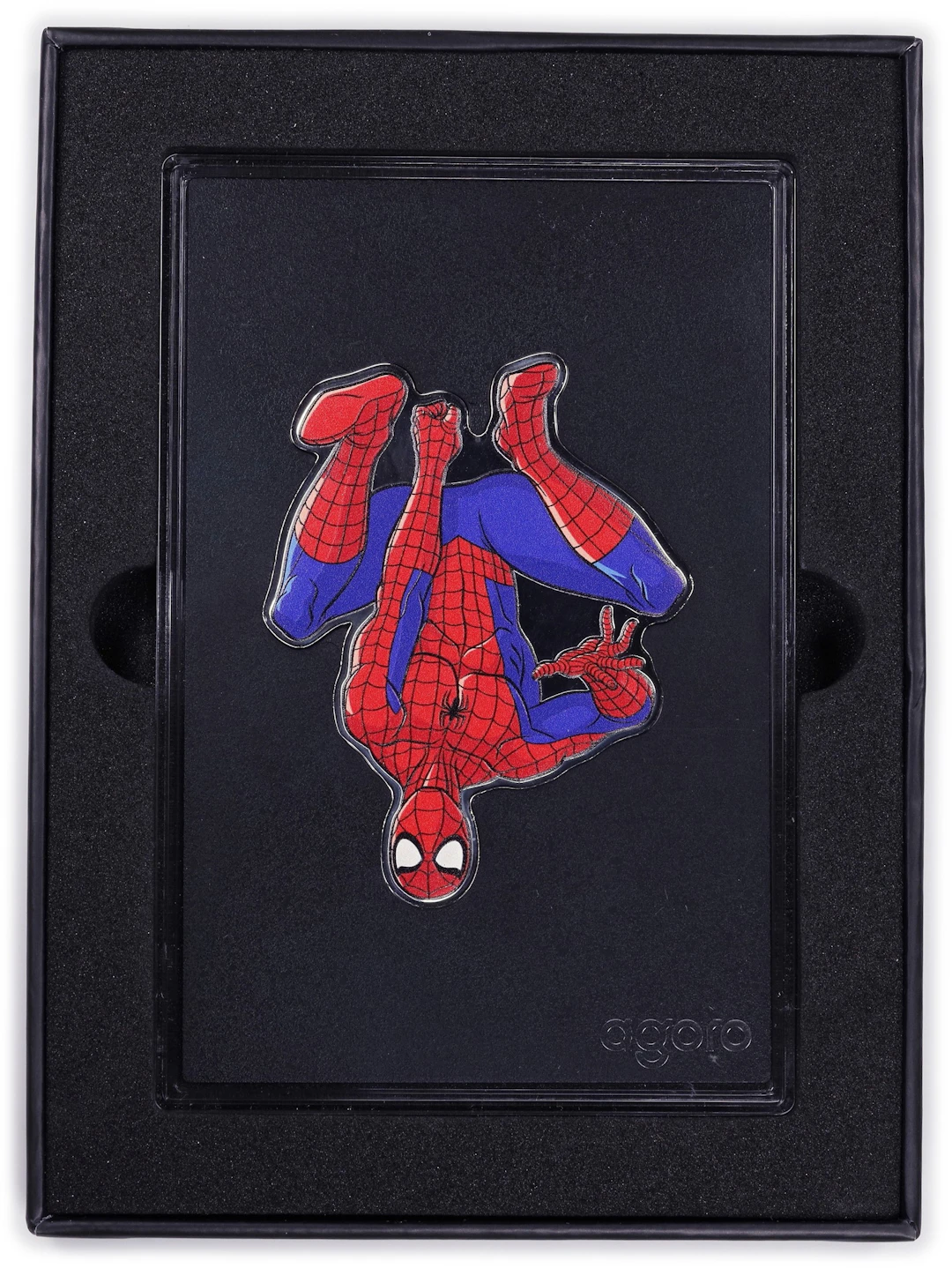 (0.5 oz, 15.552 g ASW). Niue. 2026 Marvel Spiderman 1/2 oz Colorized Silver $1.