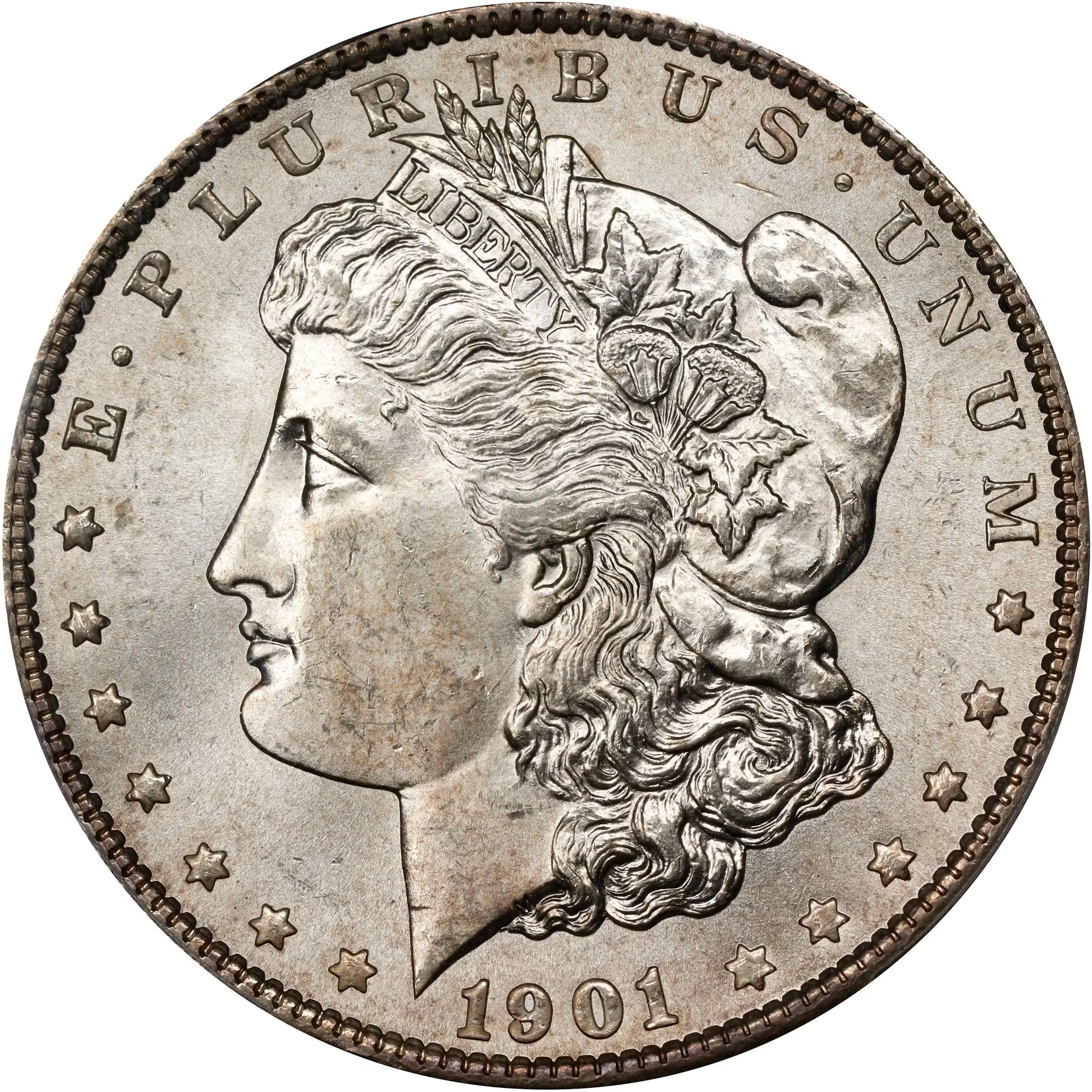 1901 Morgan Silver Dollar. MS-66 (PCGS). CMQ.