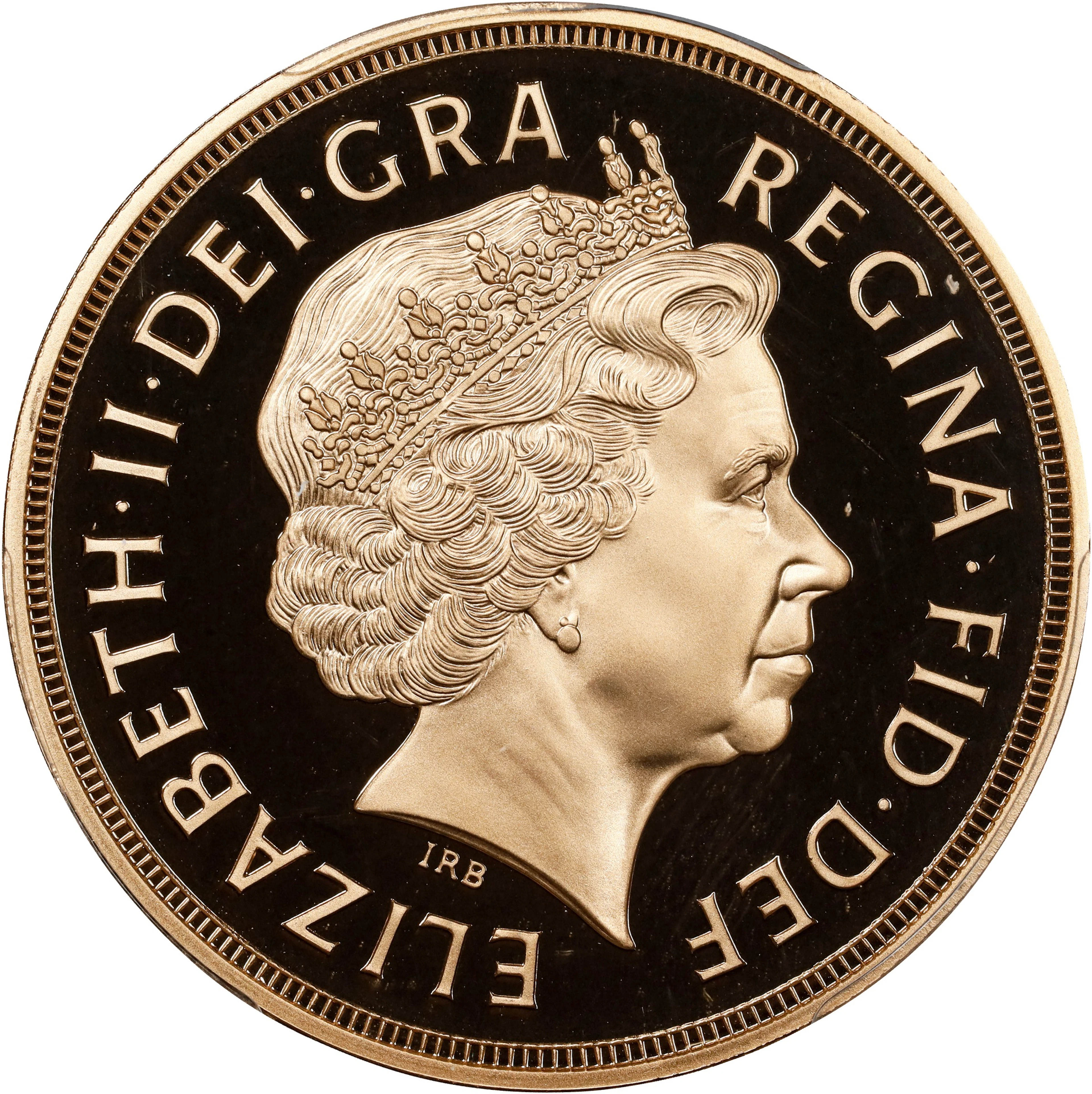 GREAT BRITAIN. 5 Pounds, 2002. Llantrisant Mint. Elizabeth II. PCGS