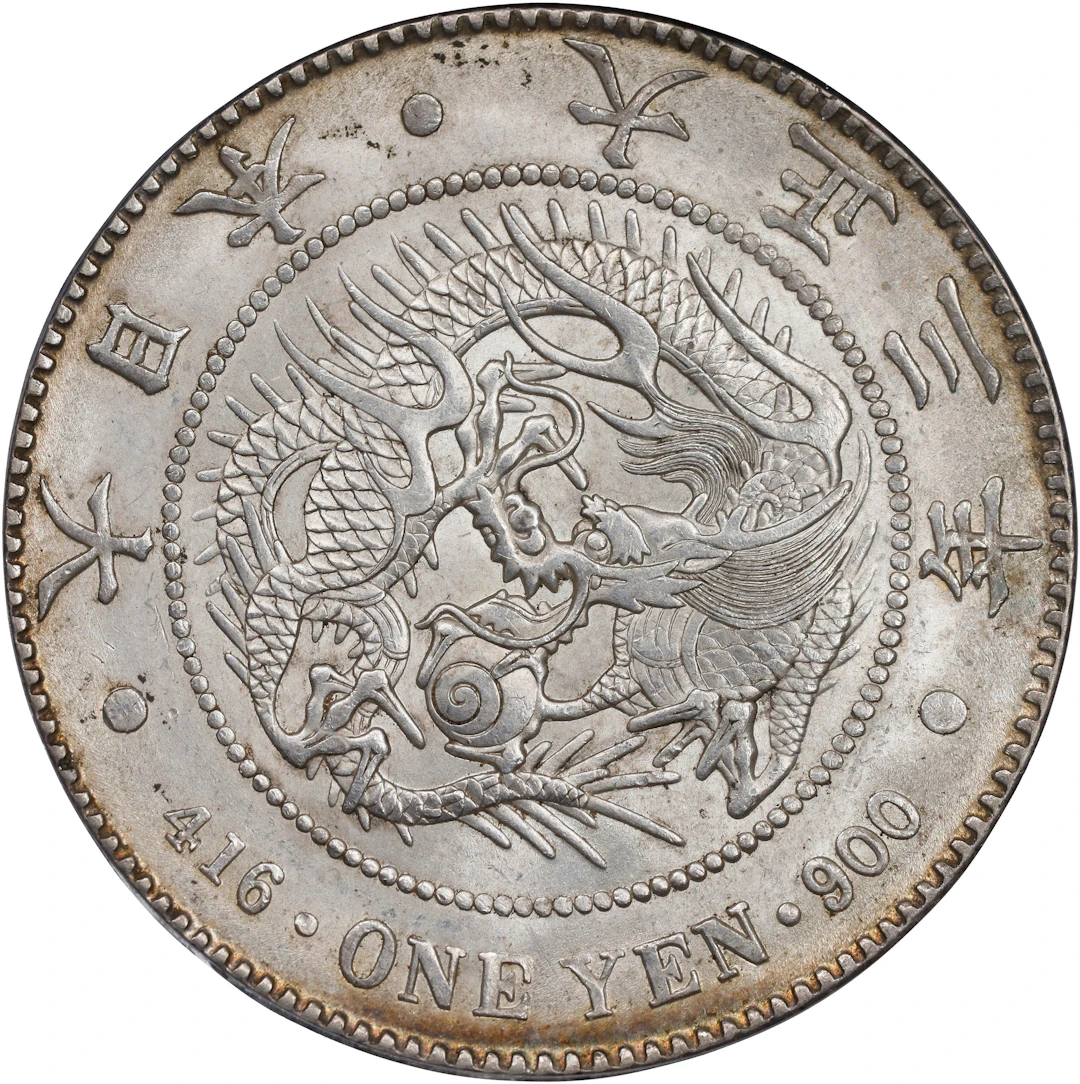 JAPAN. Yen, Year 3 (1914). Osaka Mint. Yoshihito (Taisho). PCGS MS-62.