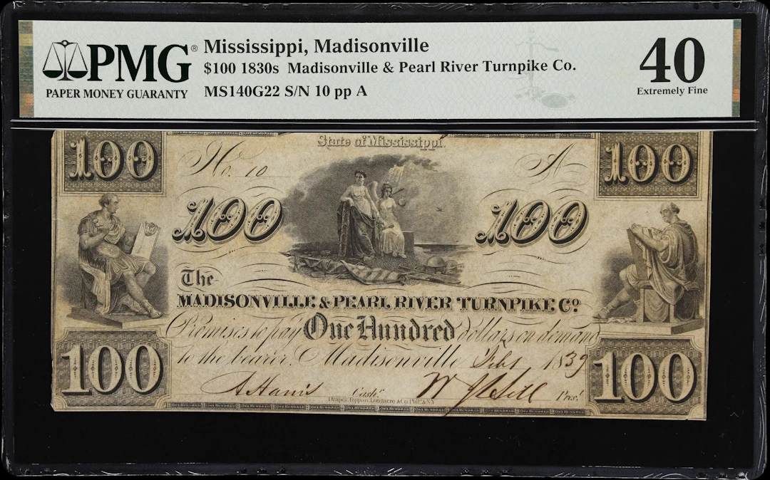 Madisonville, Mississippi. Madisonville & Pearl River Turnpike Company.