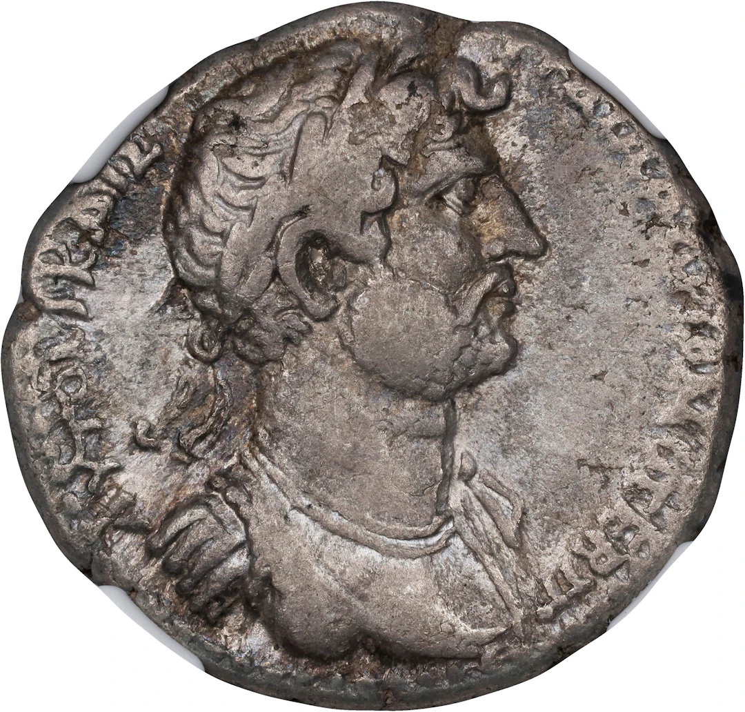 HADRIAN, A.D. 117-138. Cilicia, Aegeae. AR Tetradrachm, Year 177 (A.D.