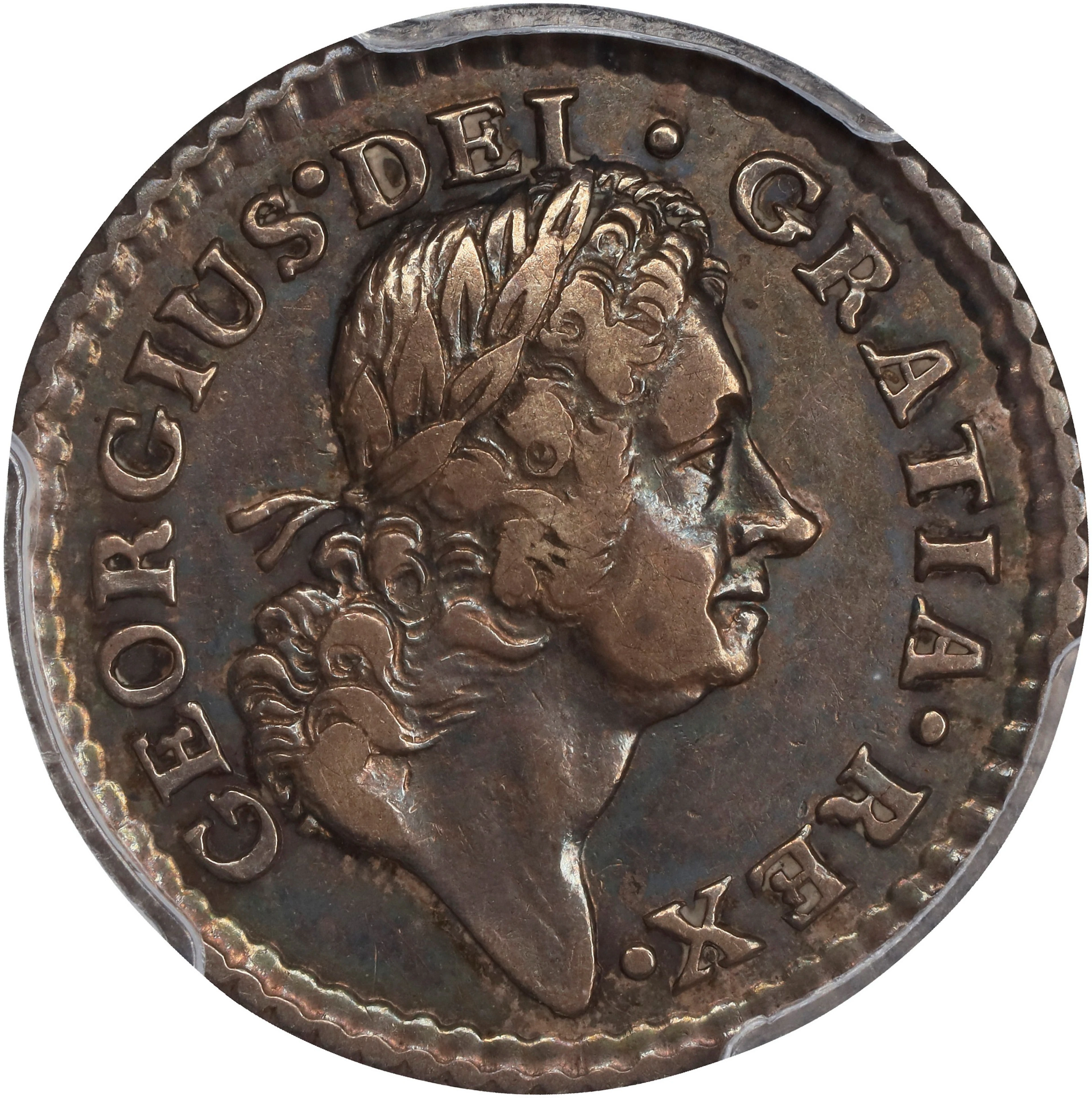 1723 Wood's Hibernia Farthing. Martin 3.3-Bc.3, W-12500. Rarity-5.