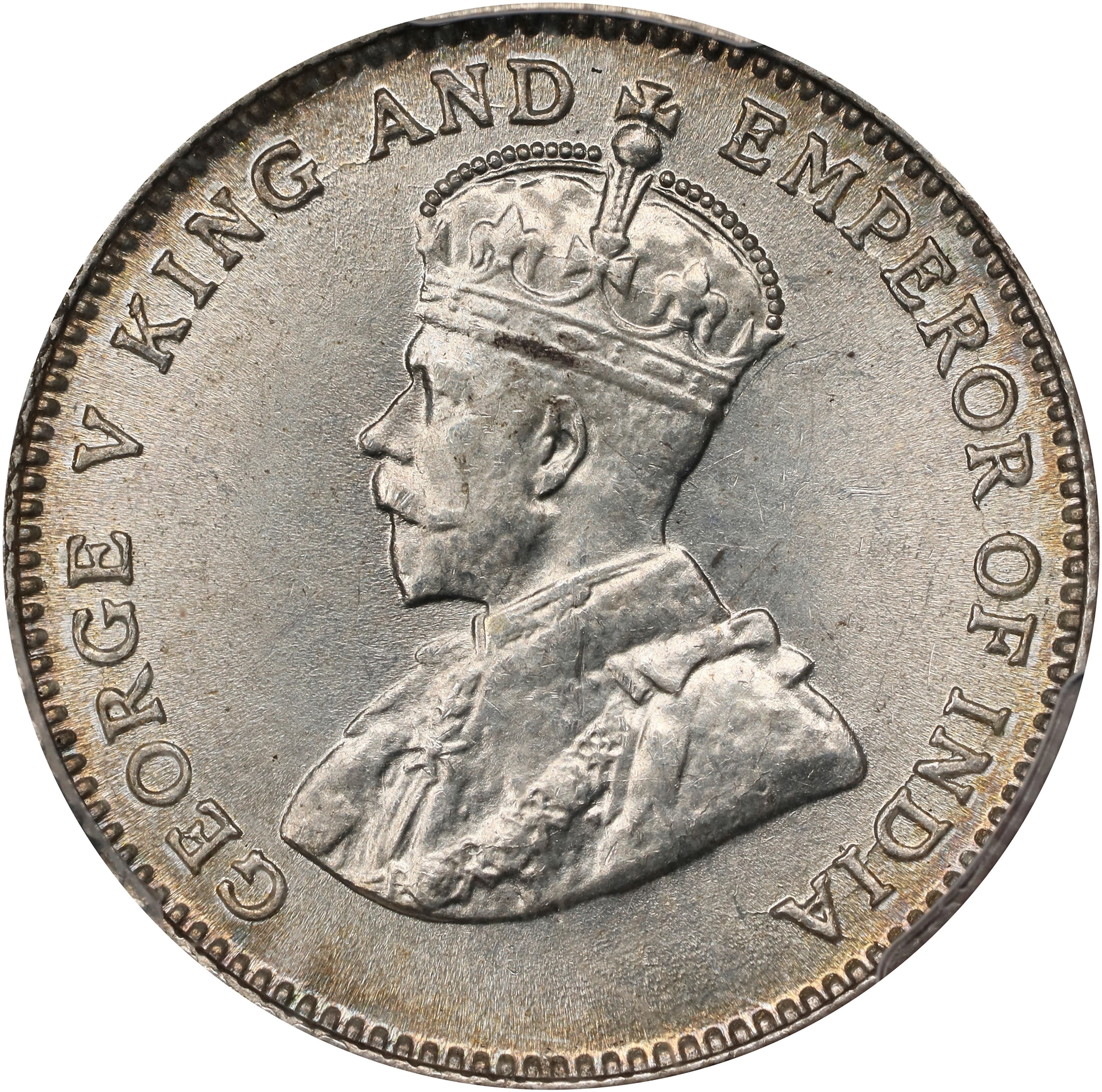 STRAITS SETTLEMENTS. 10 Cents, 1927. London Mint. George V. PCGS MS-64.