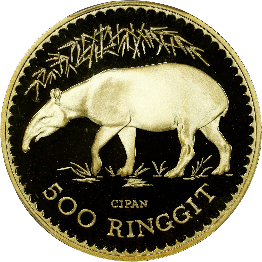 MALAYSIA. 500 Ringgit, 1976. Llantrisant Mint. Agong VI. PCGS PROOF-69