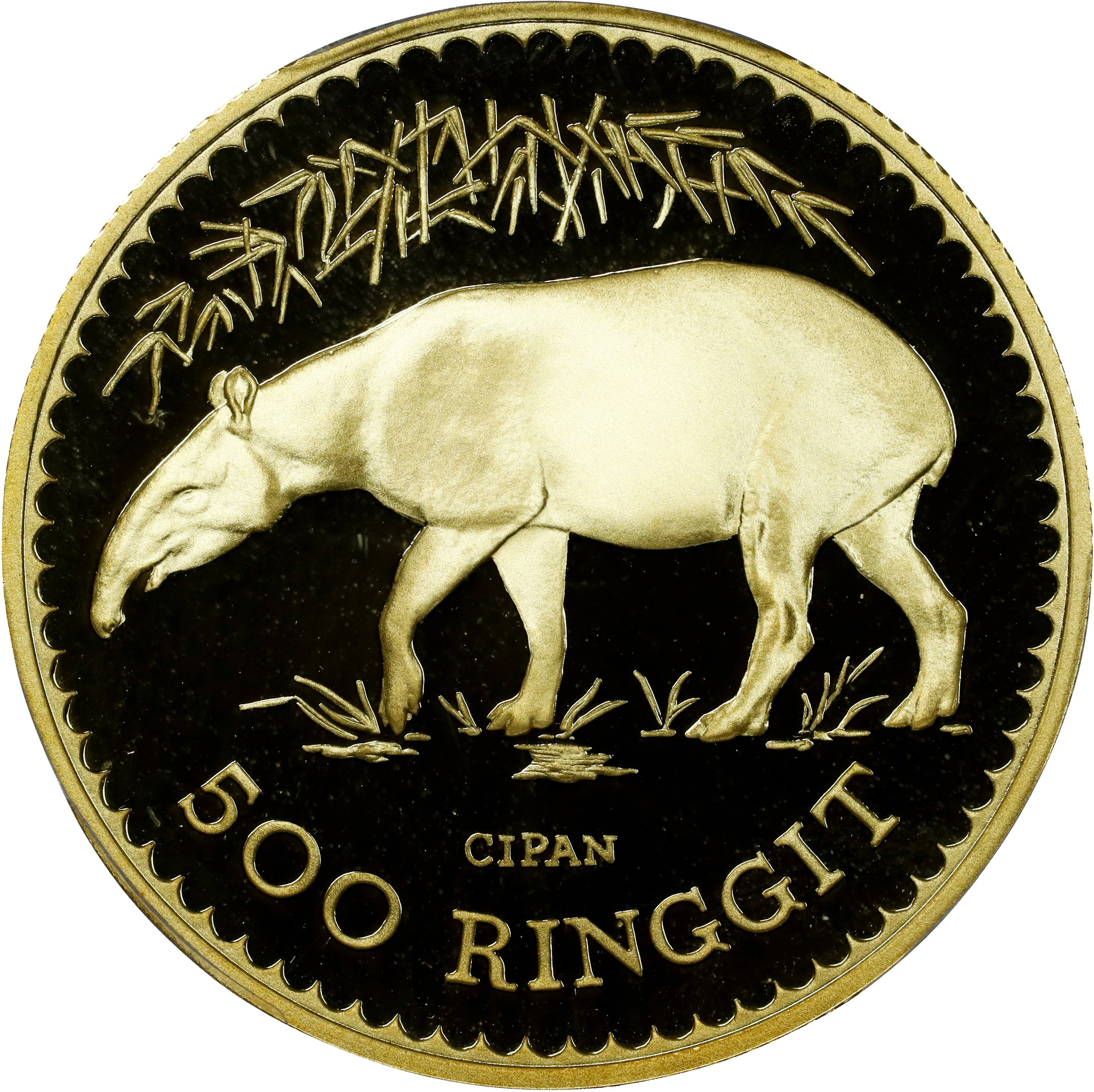 MALAYSIA. 500 Ringgit, 1976. Llantrisant Mint. Agong VI. PCGS PROOF-69