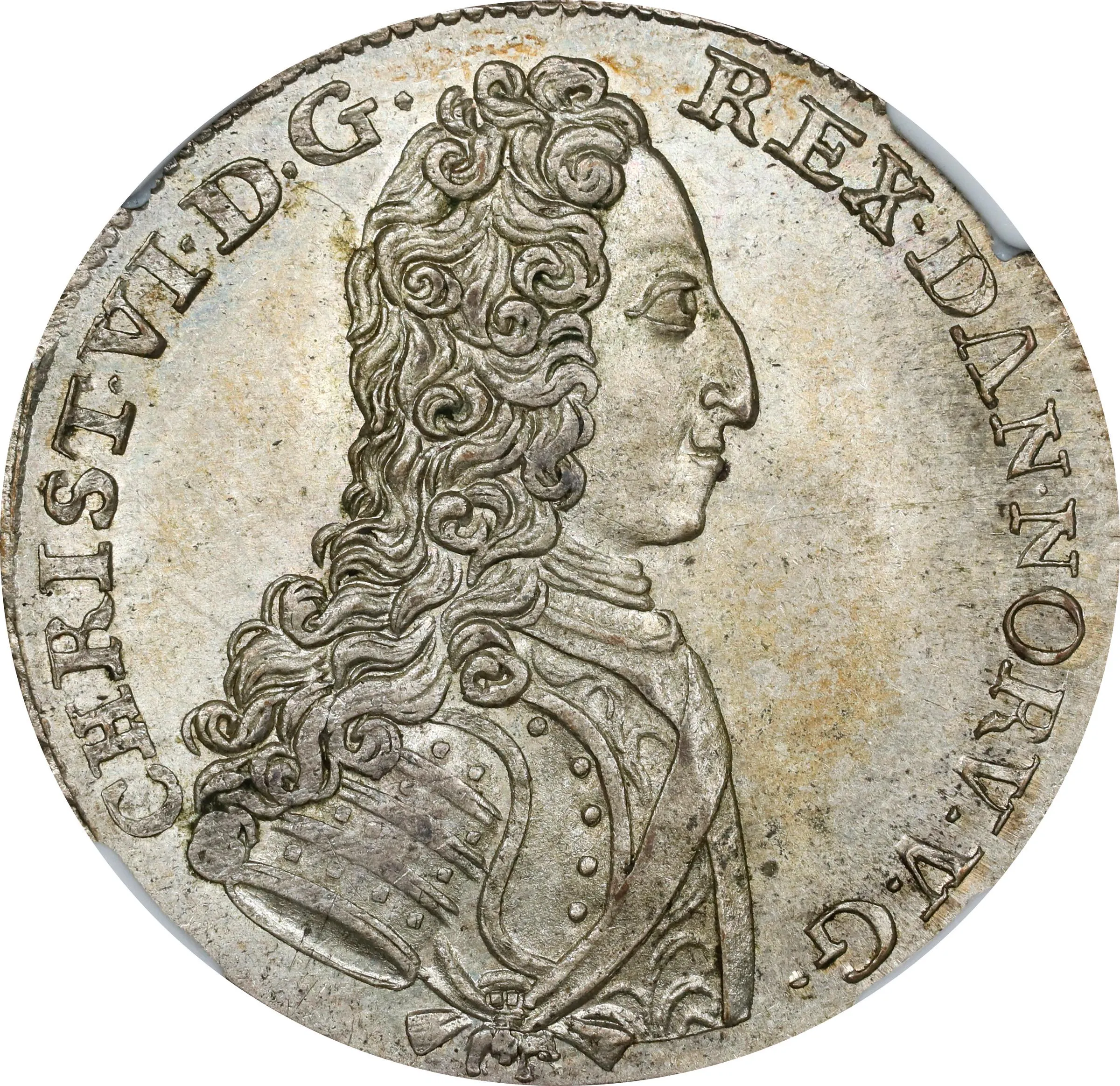 ◊) DENMARK. 24 Skilling, 1731. Copenhagen Mint. Christian VI. NGC
