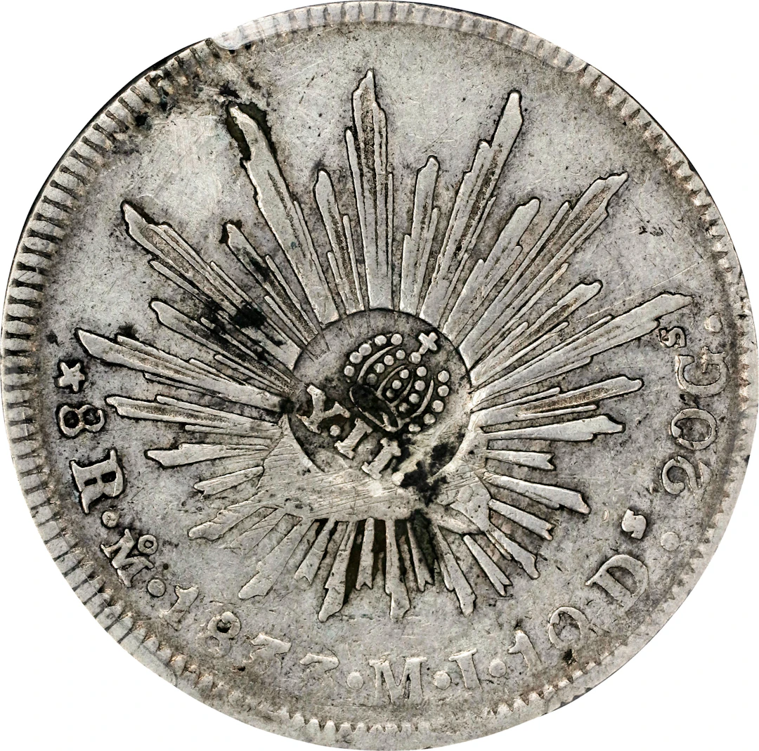 PHILIPPINES. Philippines - Mexico. 8 Reales, ND (1834-37). Manila