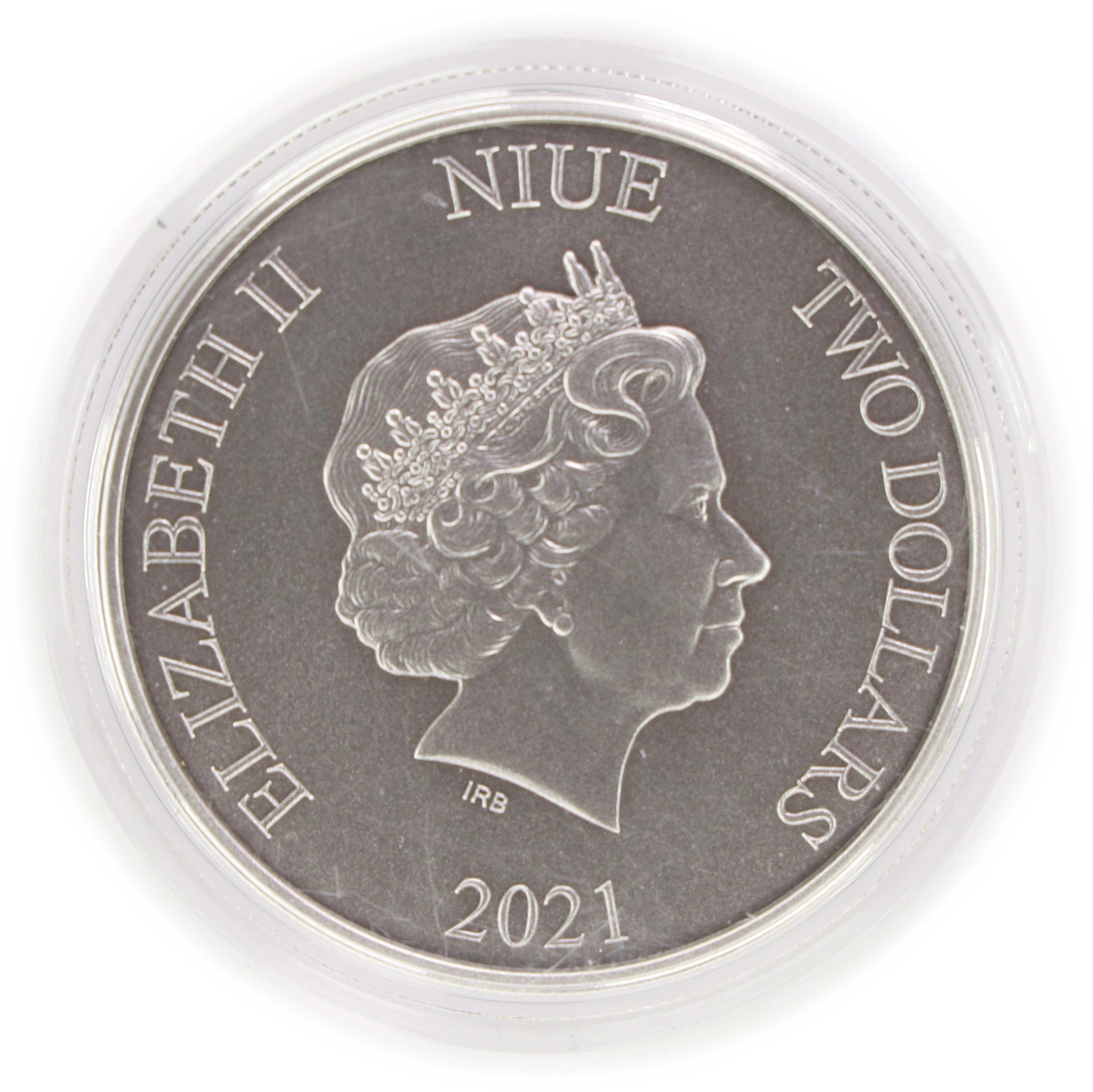 (1 oz, 31.104 g ASW). Niue. 2021 Batmobile (1997) 1 oz Silver $2.