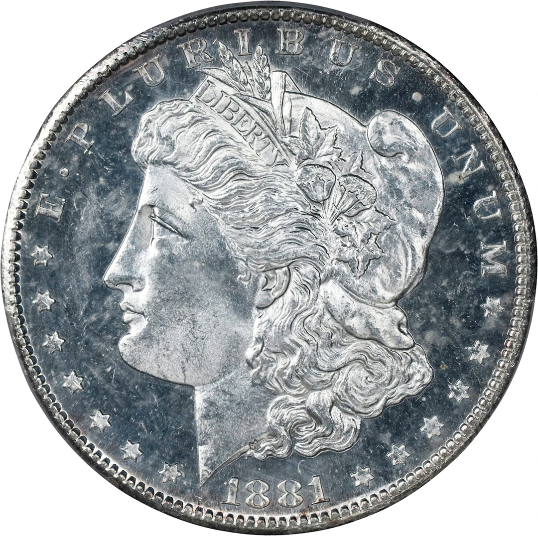 1881-S Morgan Silver Dollar. MS-64 (PCGS). CAC.