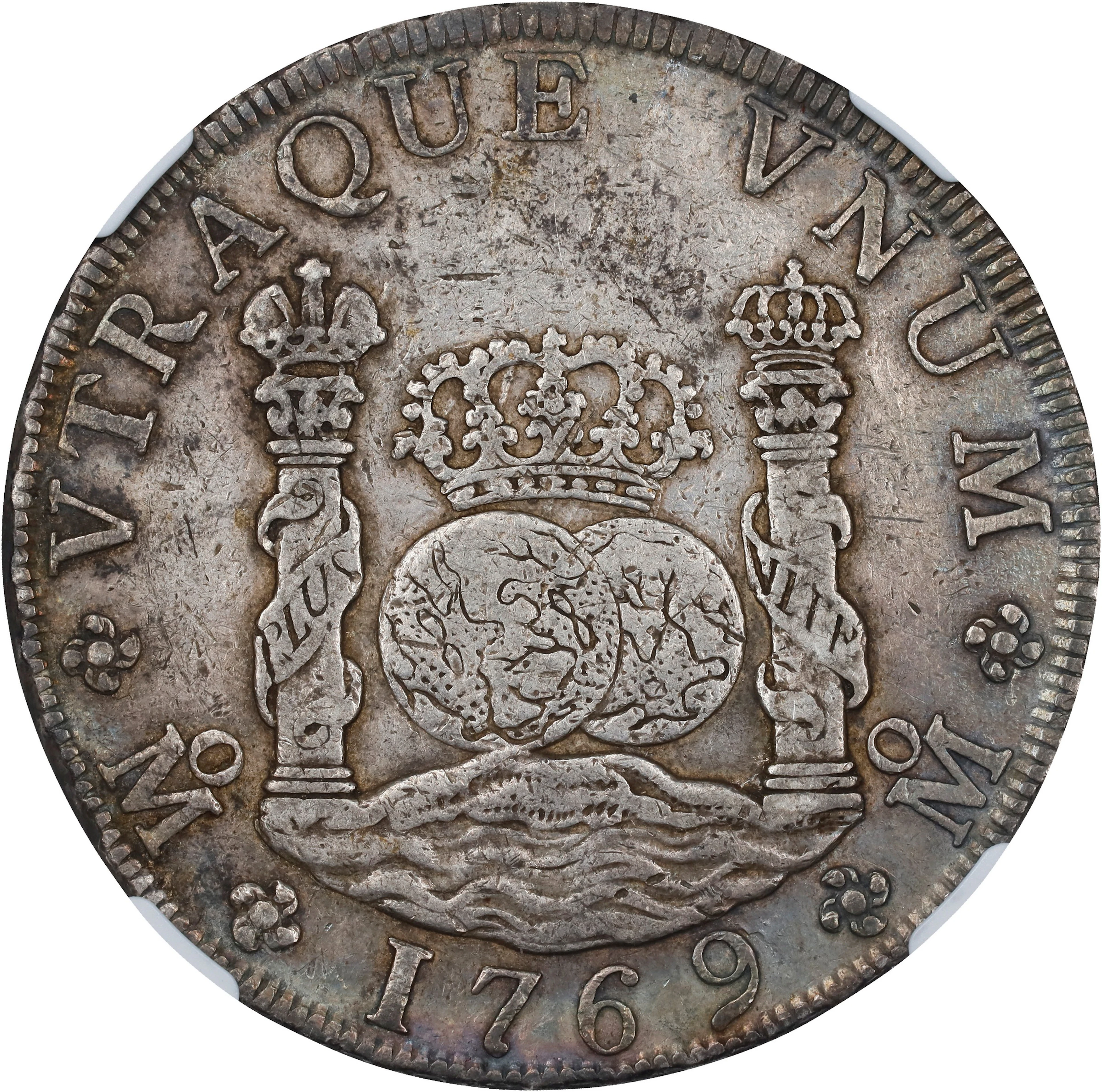 MEXICO. 8 Reales, 1769-Mo MF. Mexico City Mint. Charles III. NGC EF-45.