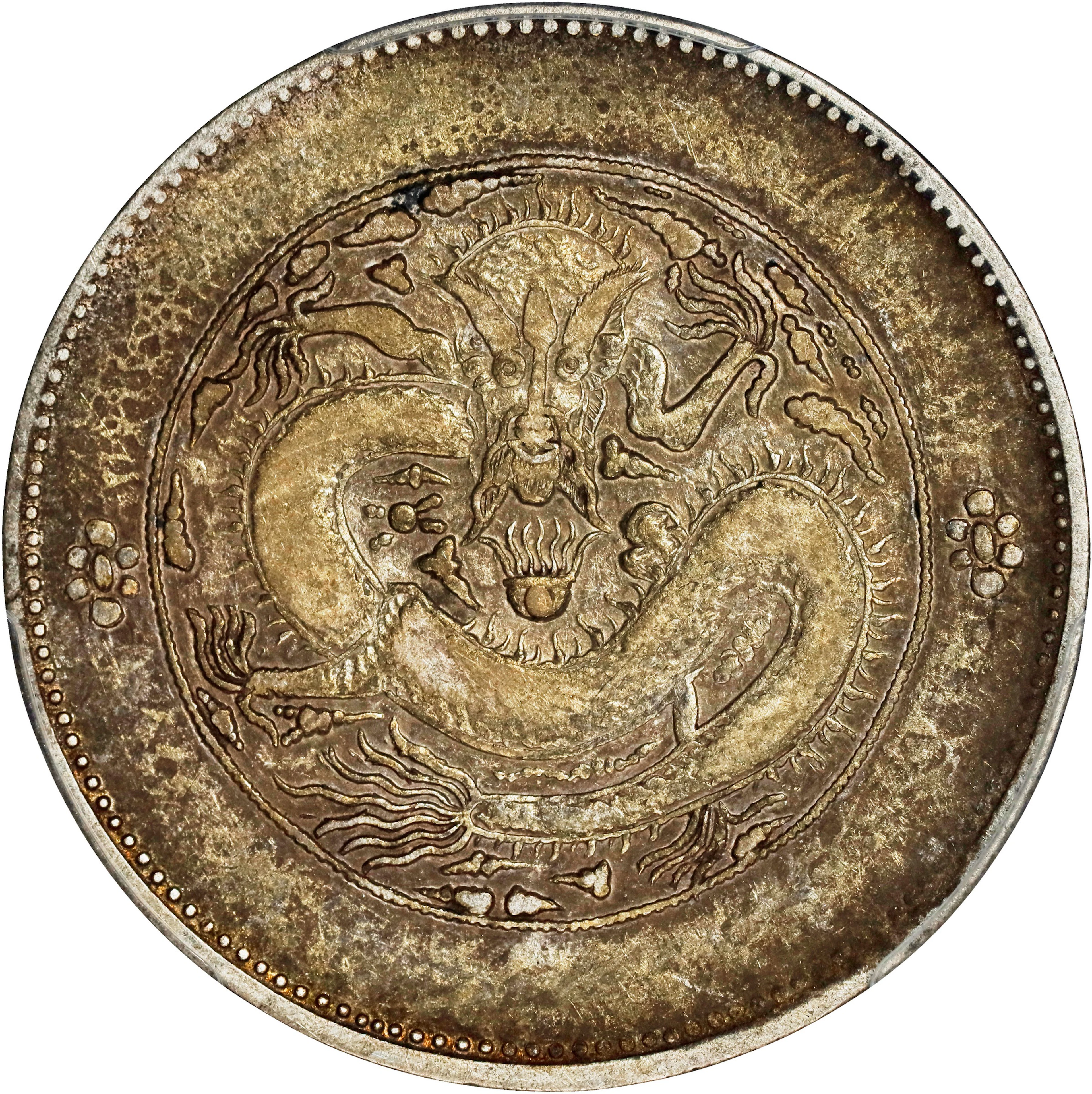 (t) CHINA. Sinkiang. 5 Mace (Miscals), ND (1910). Urumchi (Tihwa)