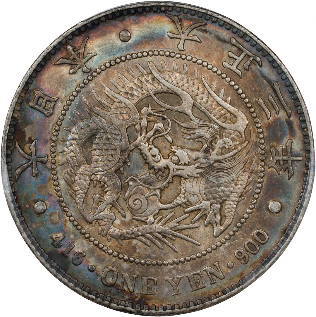 JAPAN. Yen, Year 3 (1914). Osaka Mint. Yoshihito (Taisho). PCGS AU-55.