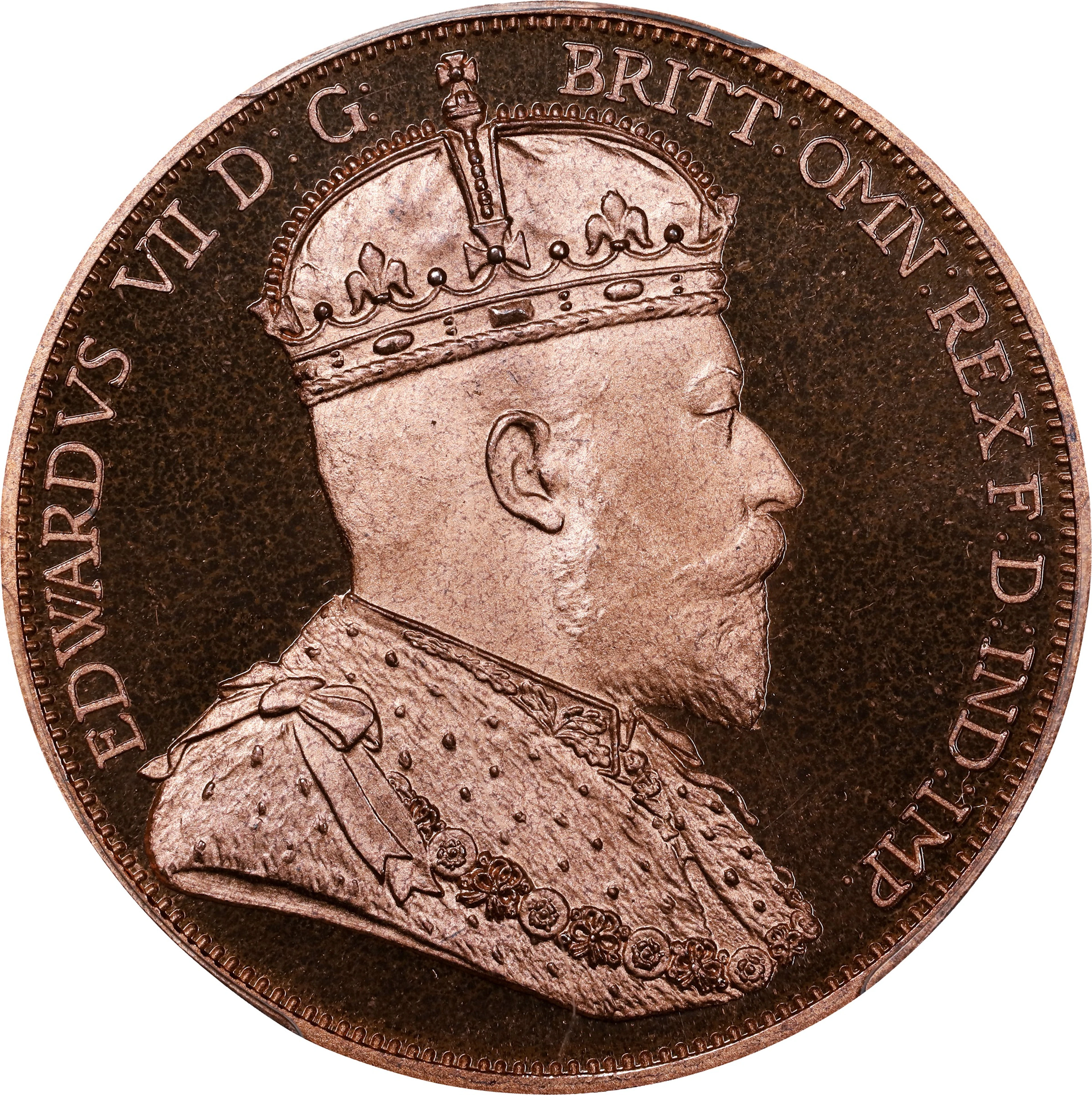 HONG KONG (SAR). Fantasy Copper Dollar, "1901" (ca. 2000). Edward