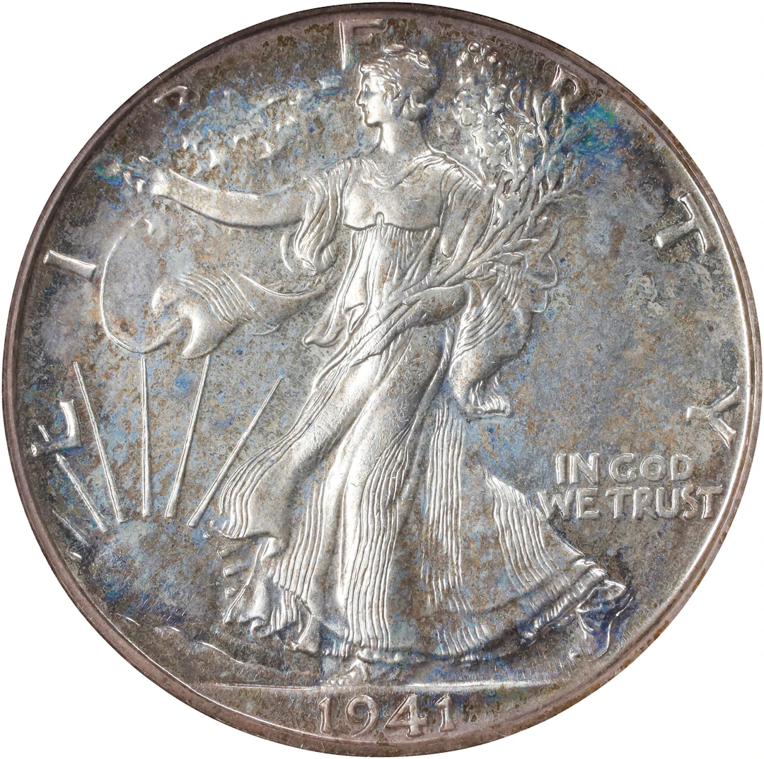 1941 Walking Liberty Half Dollar. Proof-65 (NGC).