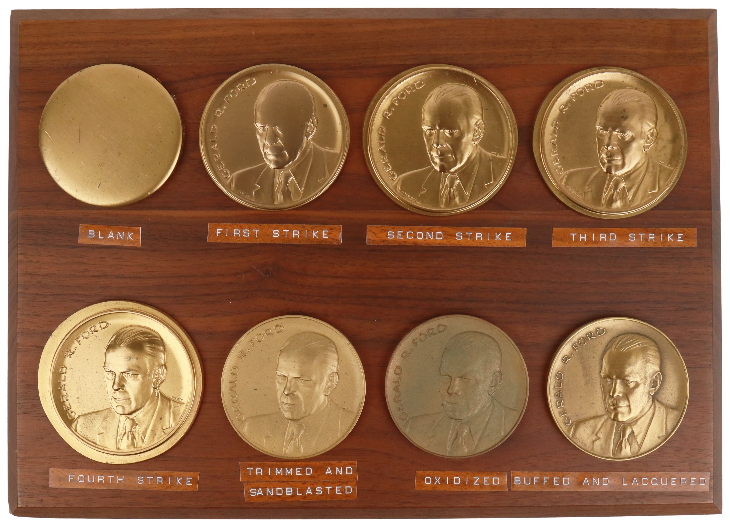 Undated (1974) Gerald R. Ford Official Inaugural Medal Obverse Process