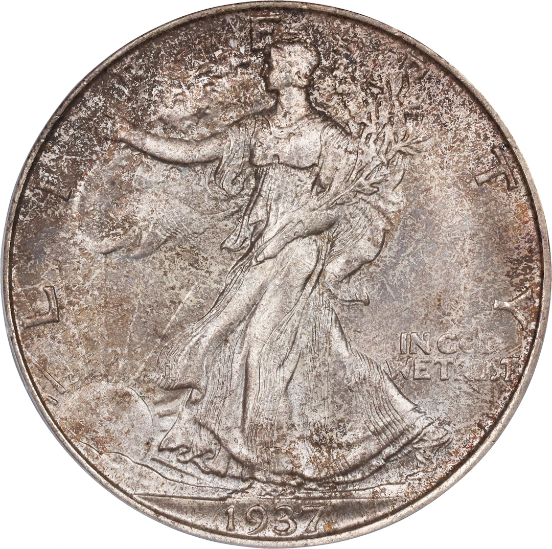 1937-S Walking Liberty Half Dollar. MS-65 (PCGS).