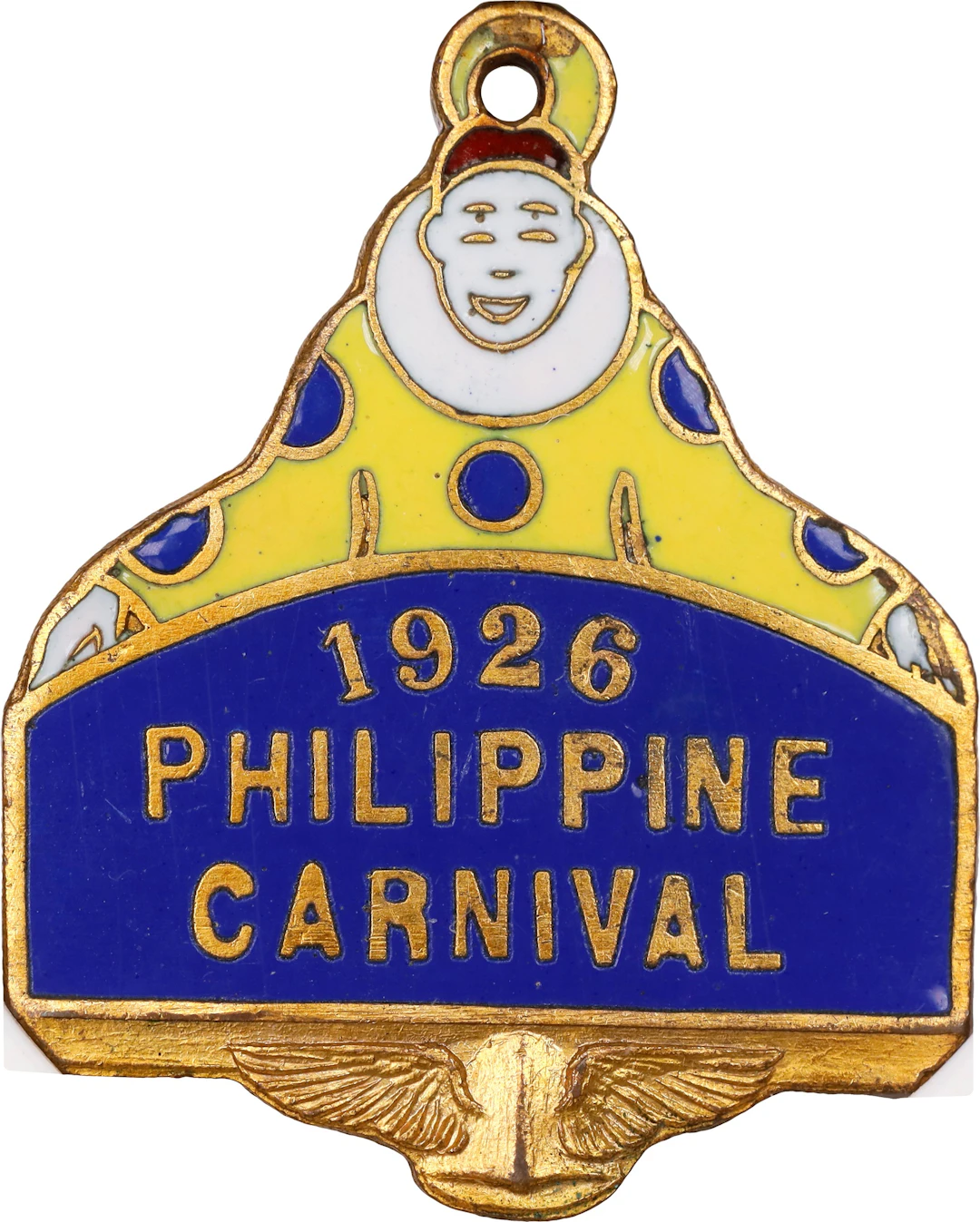 PHILIPPINES. Carnival Gilt Bronze Medal, 1926. NGC MS-65.
