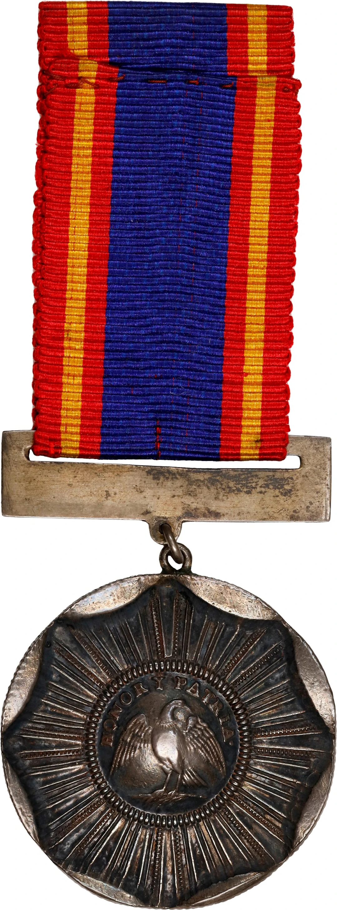 PERU. Peru-Bolivian Confederation. Silver Battle of Socabaya Medal
