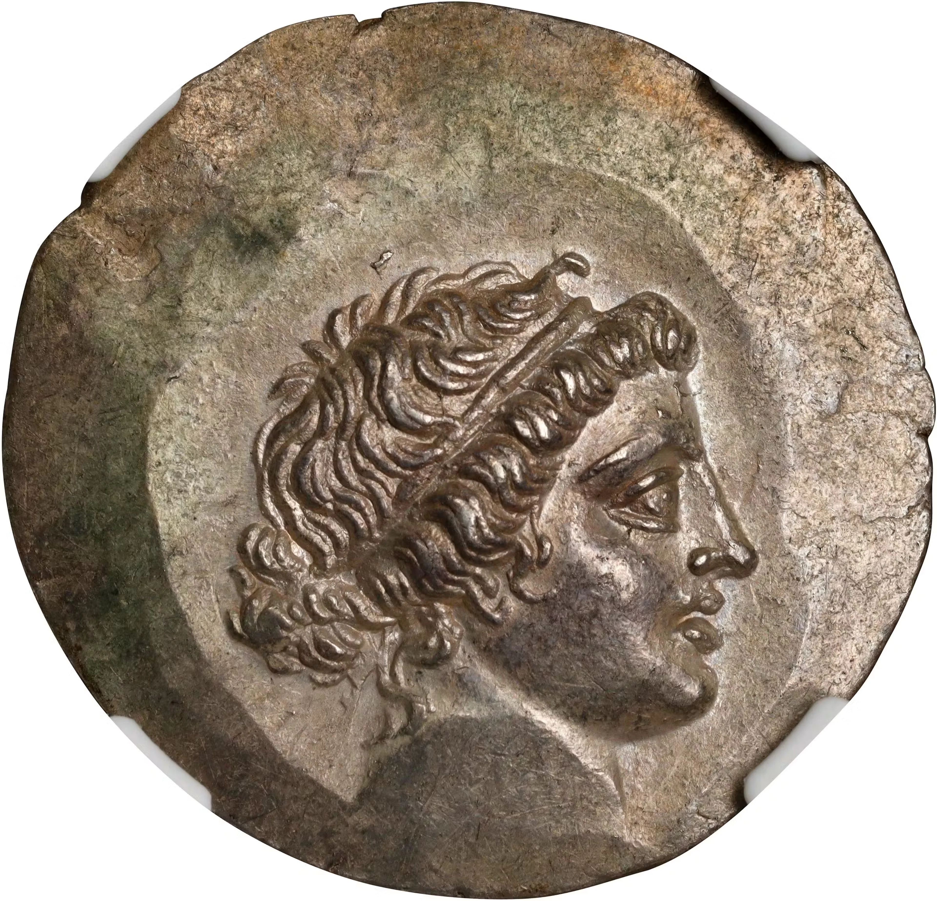AEOLIS. Kyme. AR Tetradrachm (16.65 gms), Kallias, magistrate, ca.