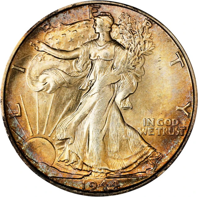 1944-S Walking Liberty Half Dollar. MS-65 (NGC). OH Generation 5.0.