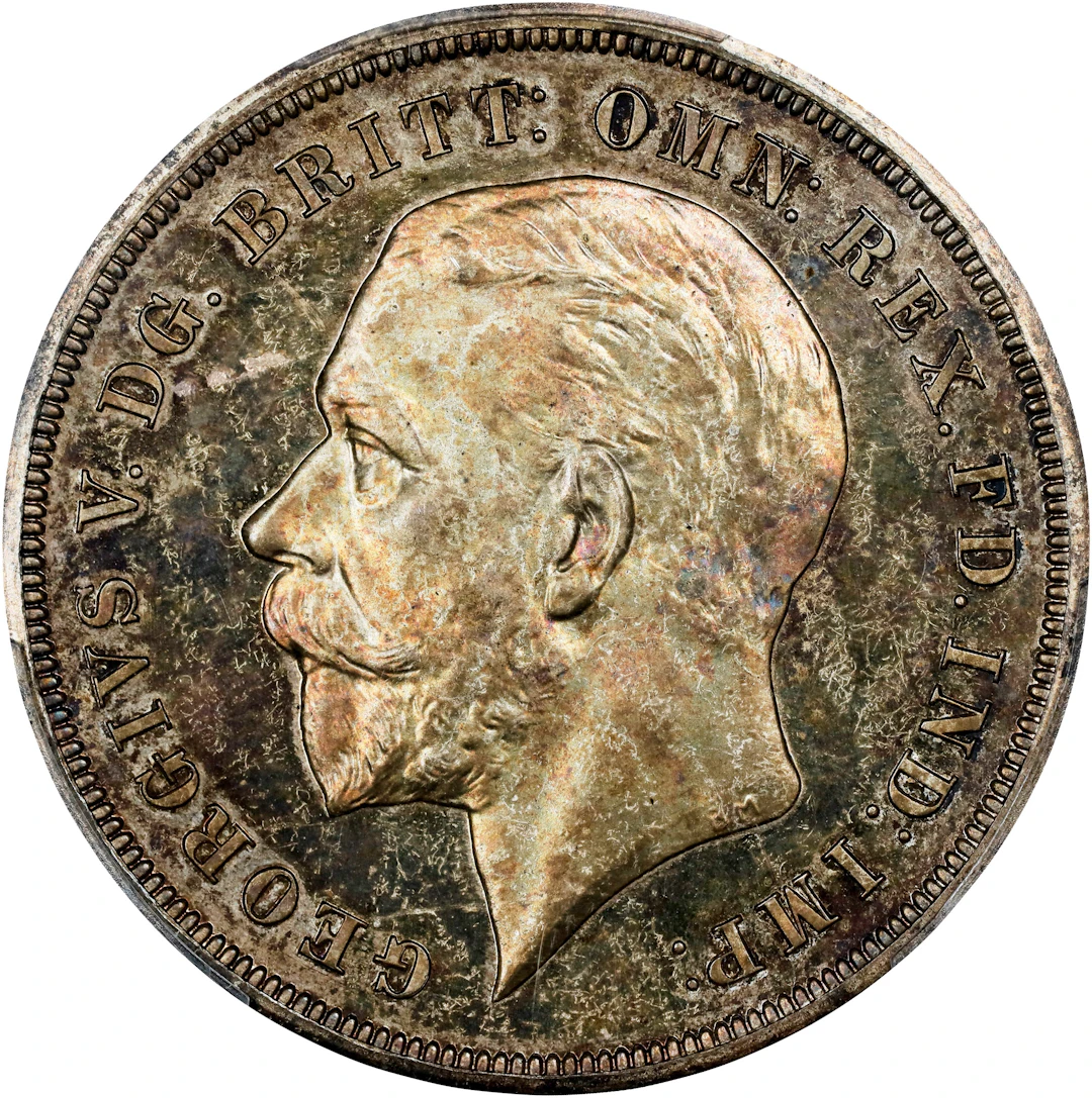 GREAT BRITAIN. Crown, 1935. London Mint. George V. PCGS PROOF-65.