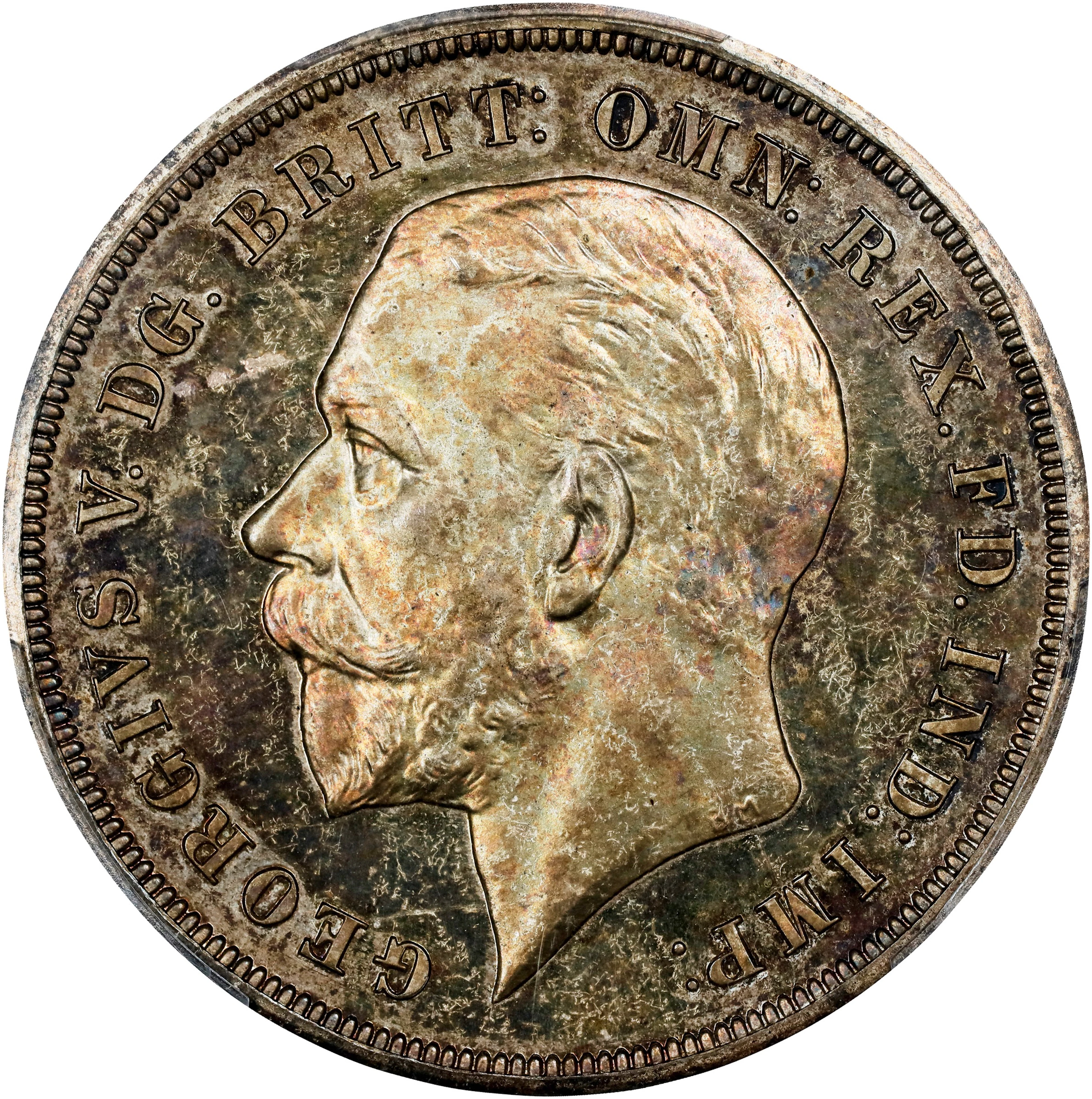 GREAT BRITAIN. Crown, 1935. London Mint. George V. PCGS PROOF-65.