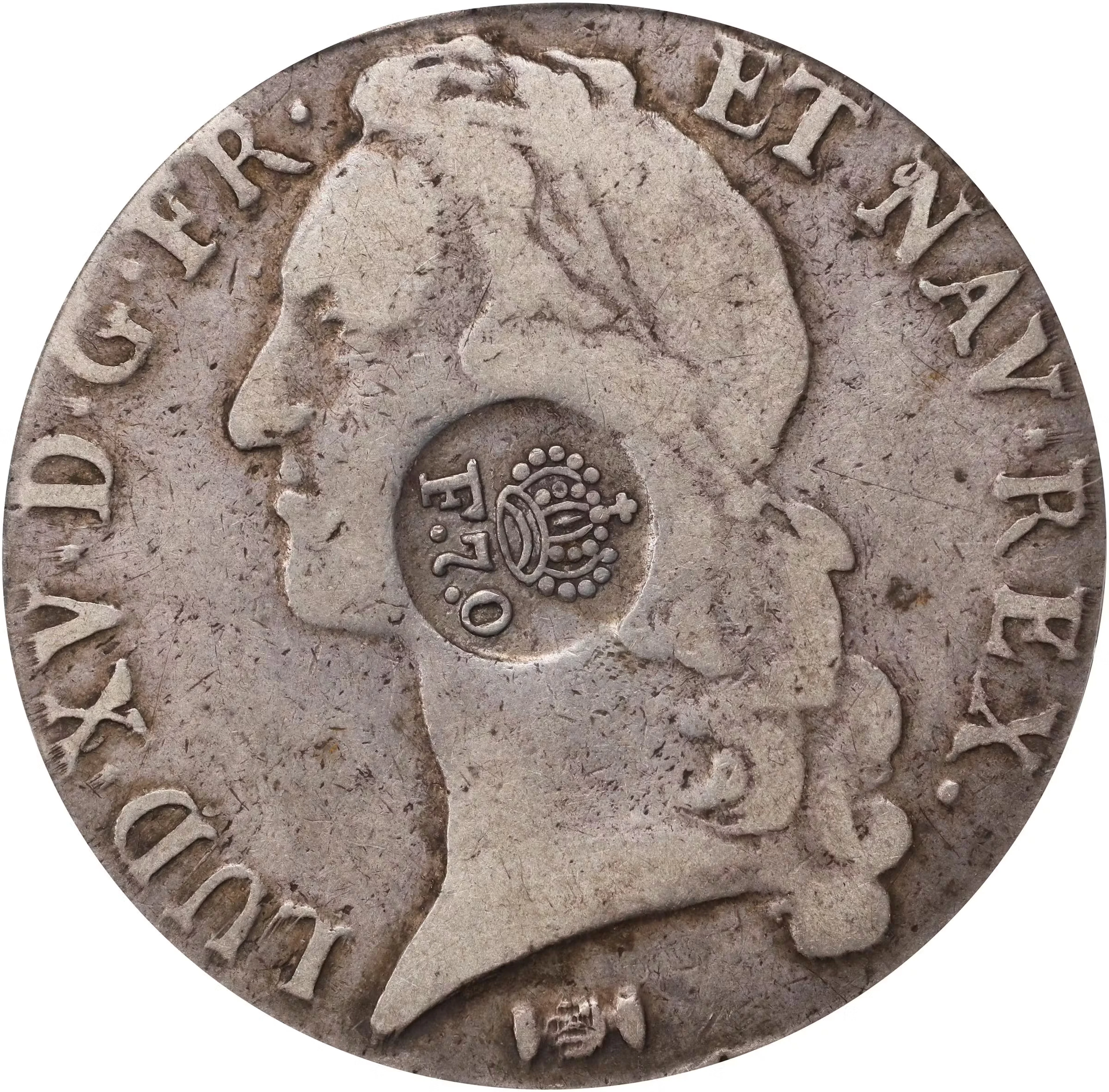 PHILIPPINES. Philippines - France. 8 Reales, ND (ca. 1833-34). Manila