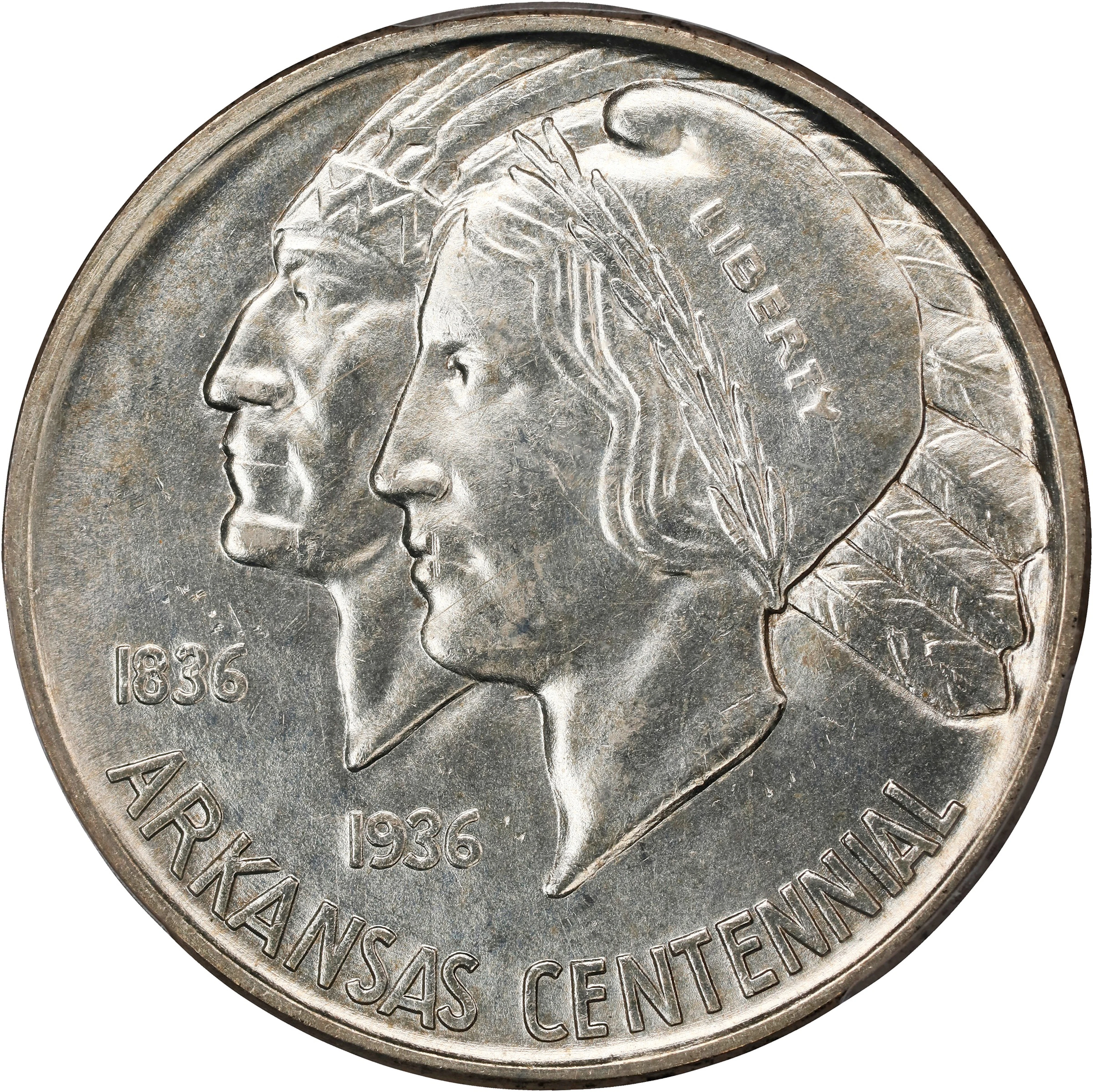 1939-D Arkansas Centennial. MS-63 (PCGS).