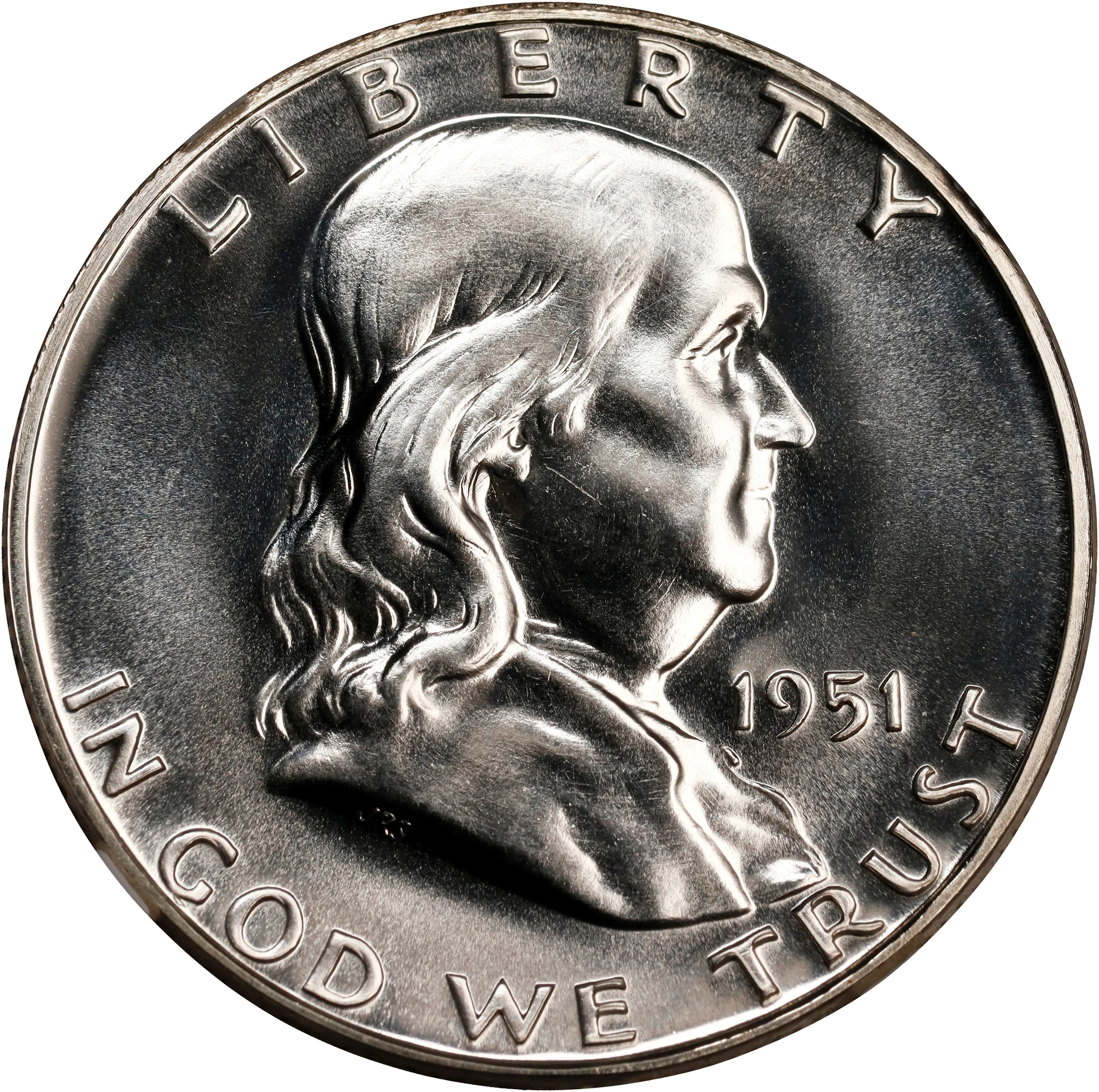 1951 Franklin Half Dollar. Proof-66+ (NGC).