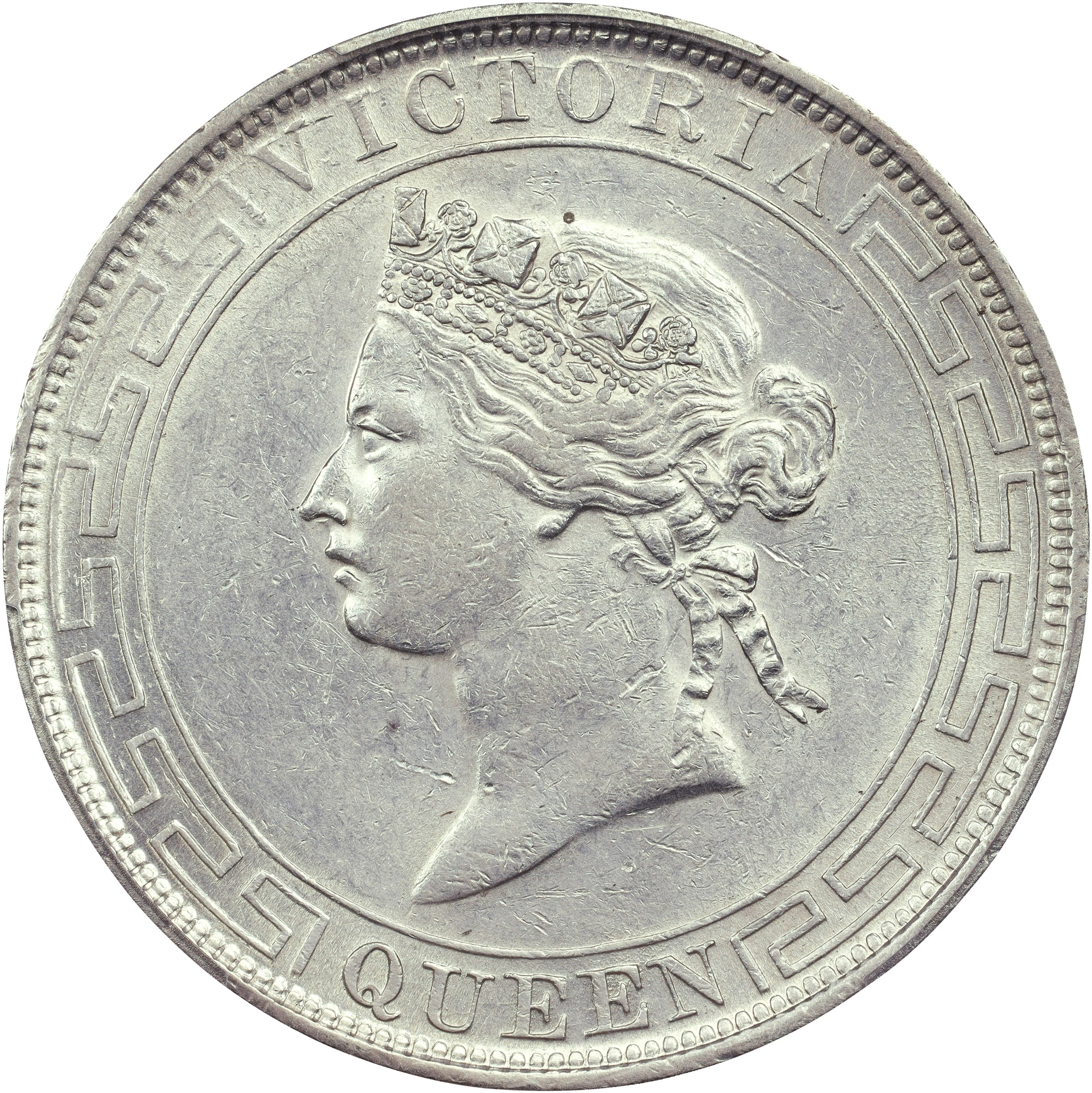 (t) HONG KONG (SAR). Dollar, 1868. Hong Kong Mint. Victoria. PCGS