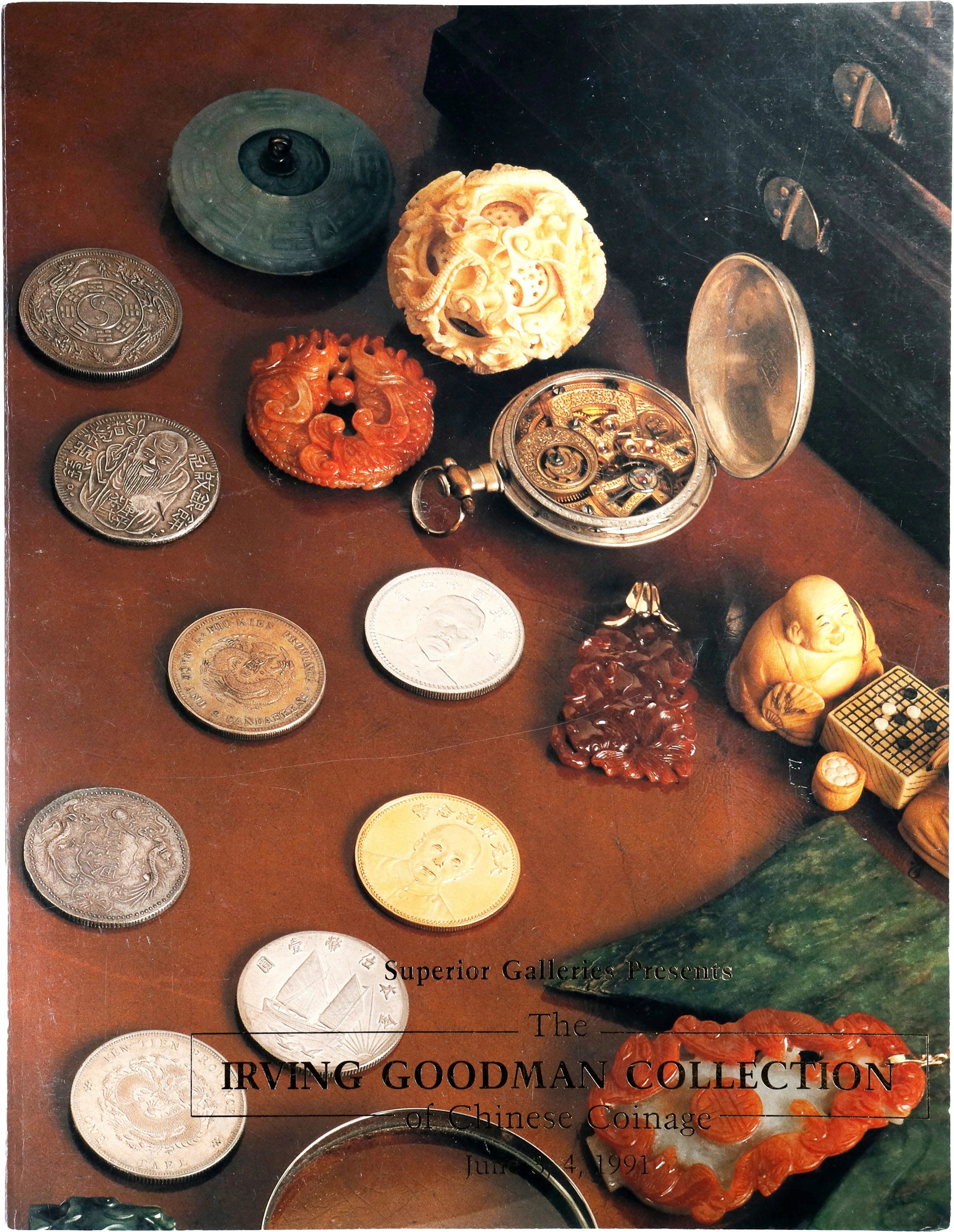 (t) CHINA. Irving Goodman Collection Catalog, 1991. VERY FINE.