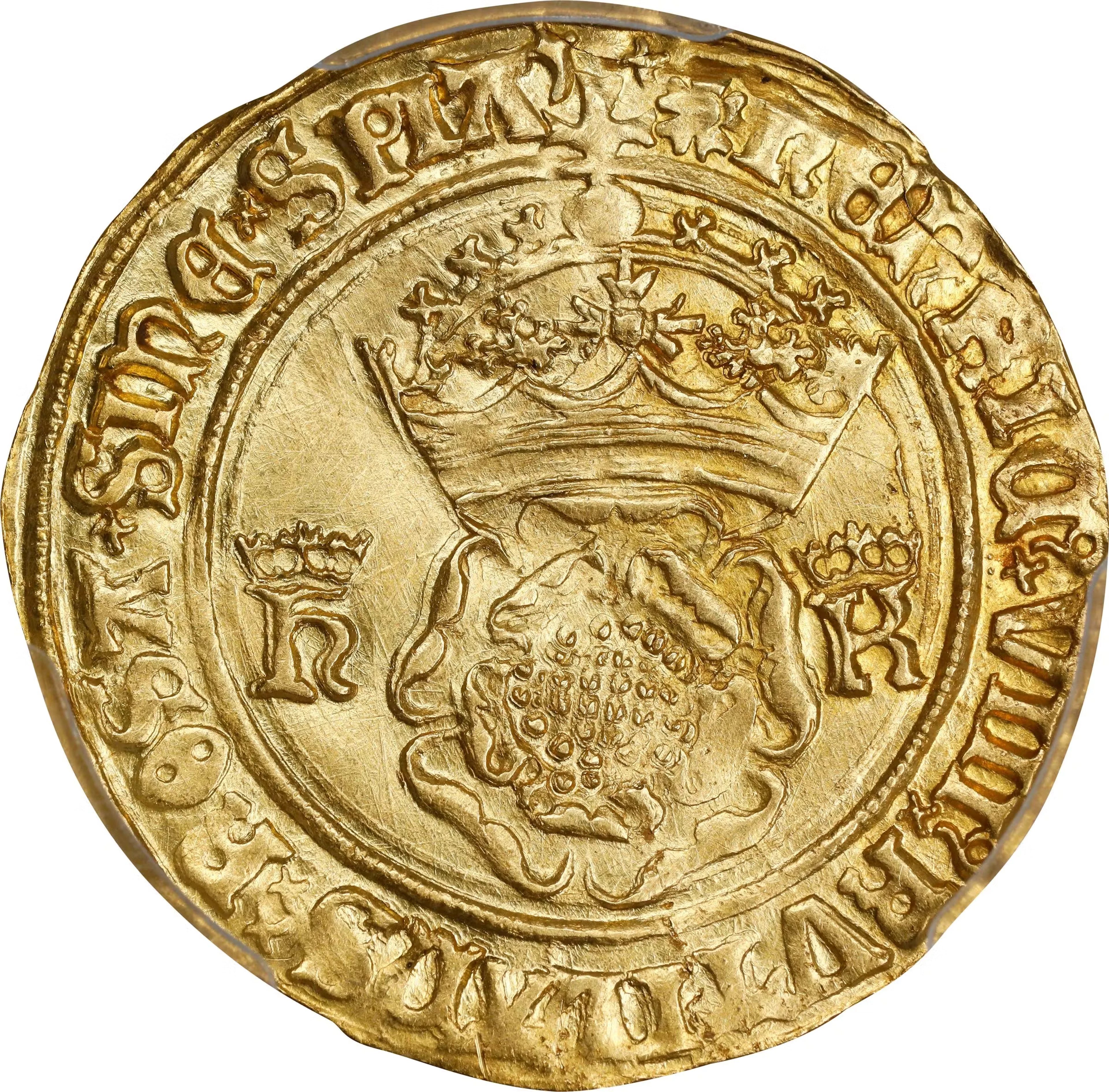 GREAT BRITAIN. Crown of the Double-Rose, ND (1526-44). London Mint;
