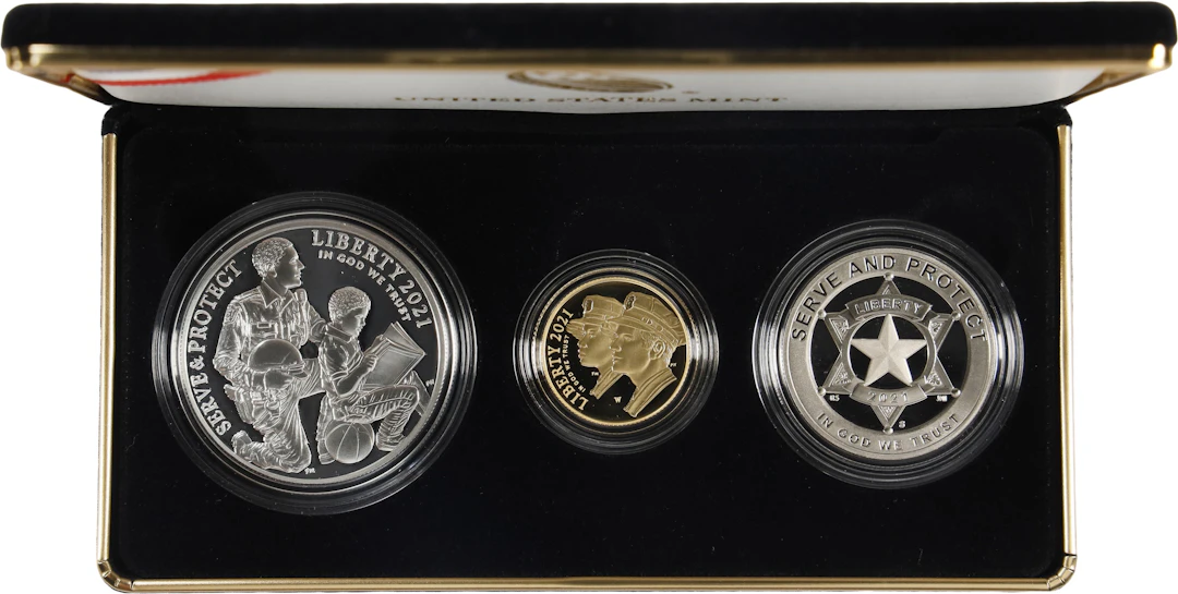 (0.242 oz, 7.527 g AGW). 2021 National Law Enforcement Memorial and