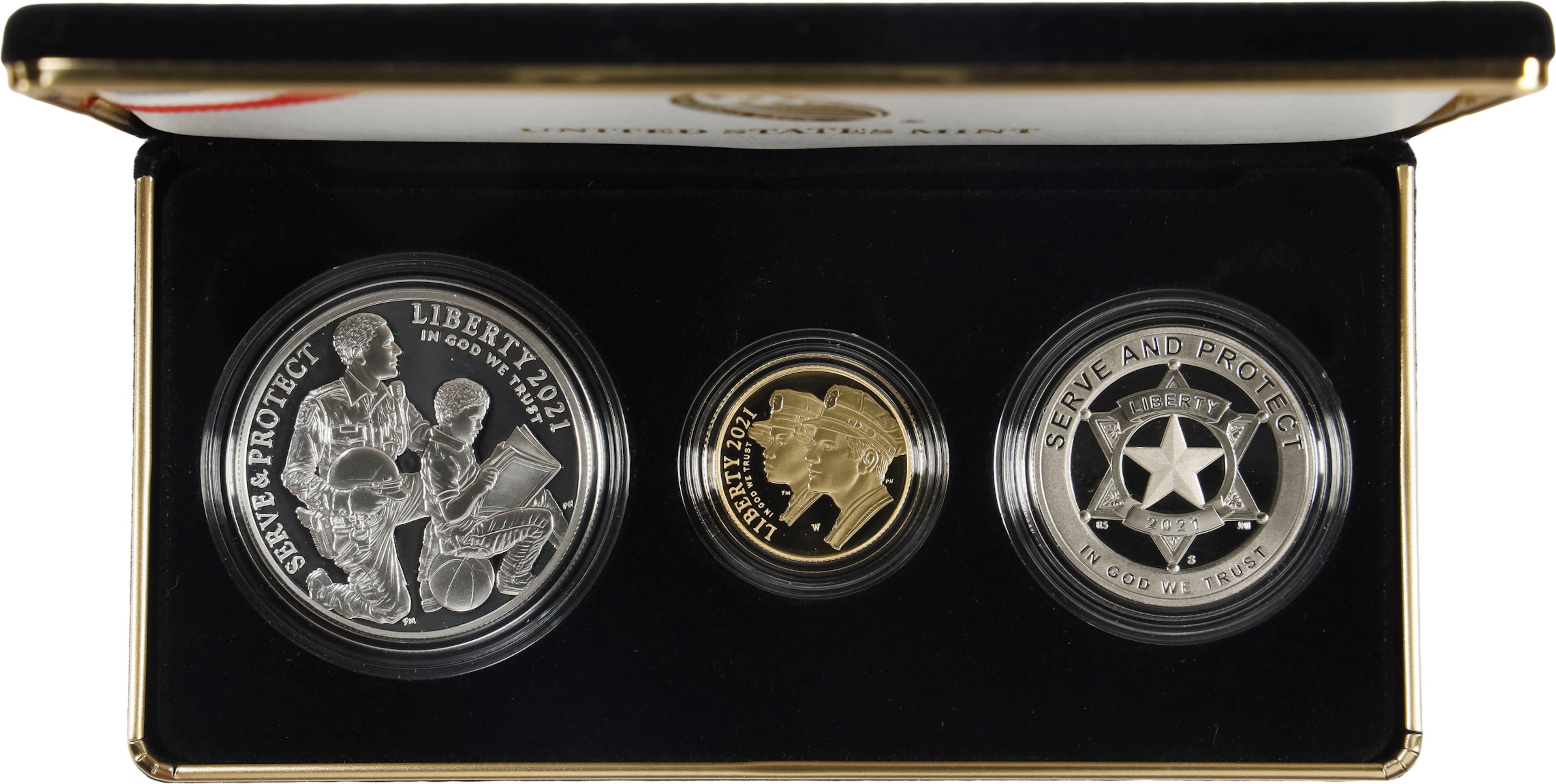 (0.242 oz, 7.527 g AGW). 2021 National Law Enforcement Memorial and
