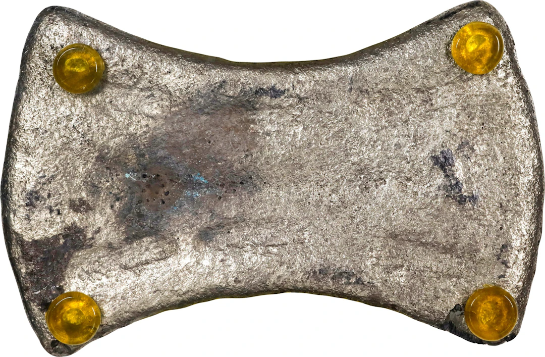 (t) CHINA. Southern Song Dynasty. Silver 25 Tael Gate Tax Ingot, ND