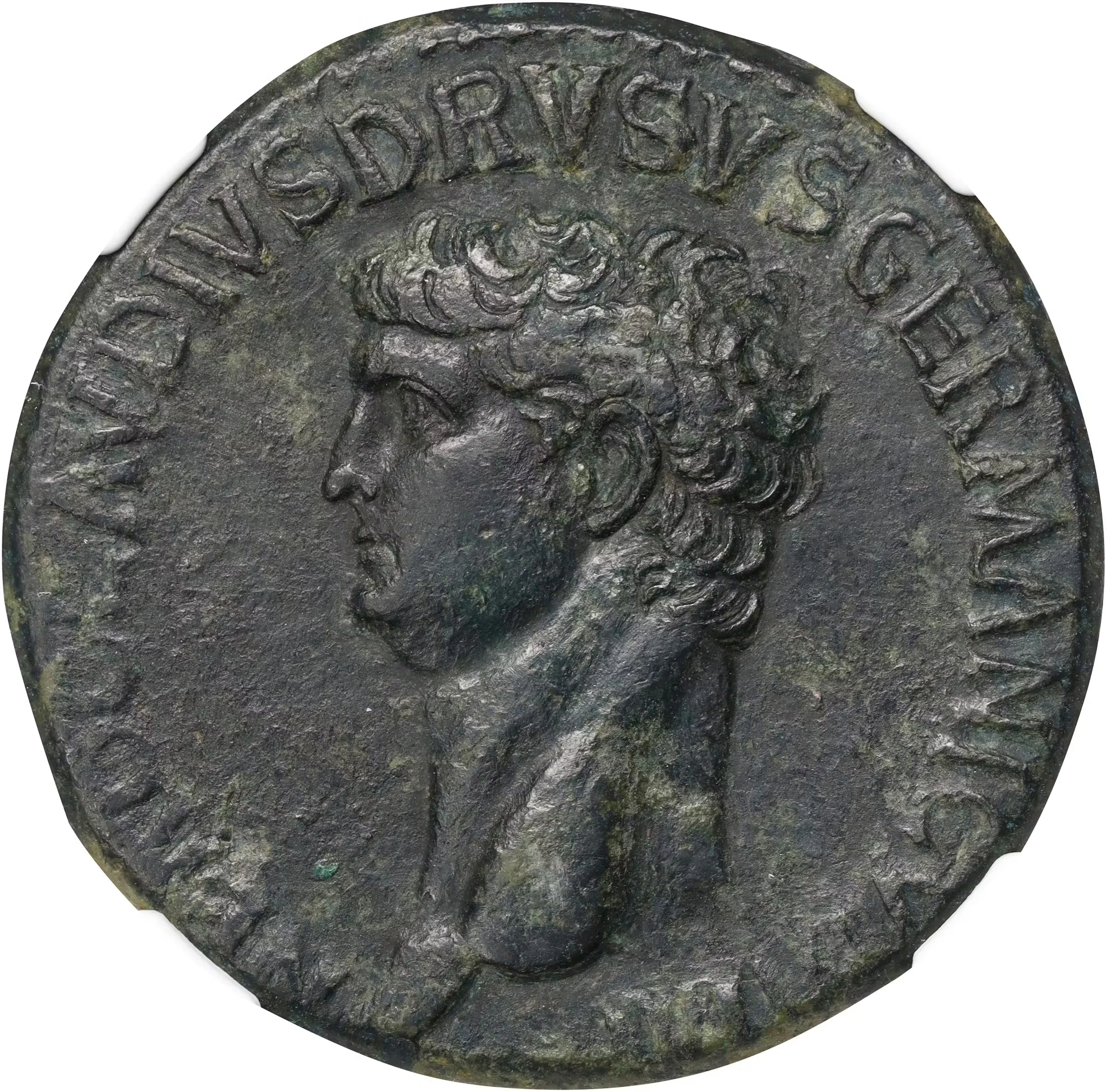 NERO CLAUDIUS DRUSUS (SON OF TIBERIUS AND FATHER OF CLAUDIUS, DIED