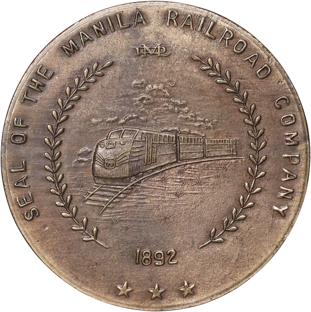 PHILIPPINES. Cagayan Valley Railroad Silver Medal, 1961. NGC MS-65.