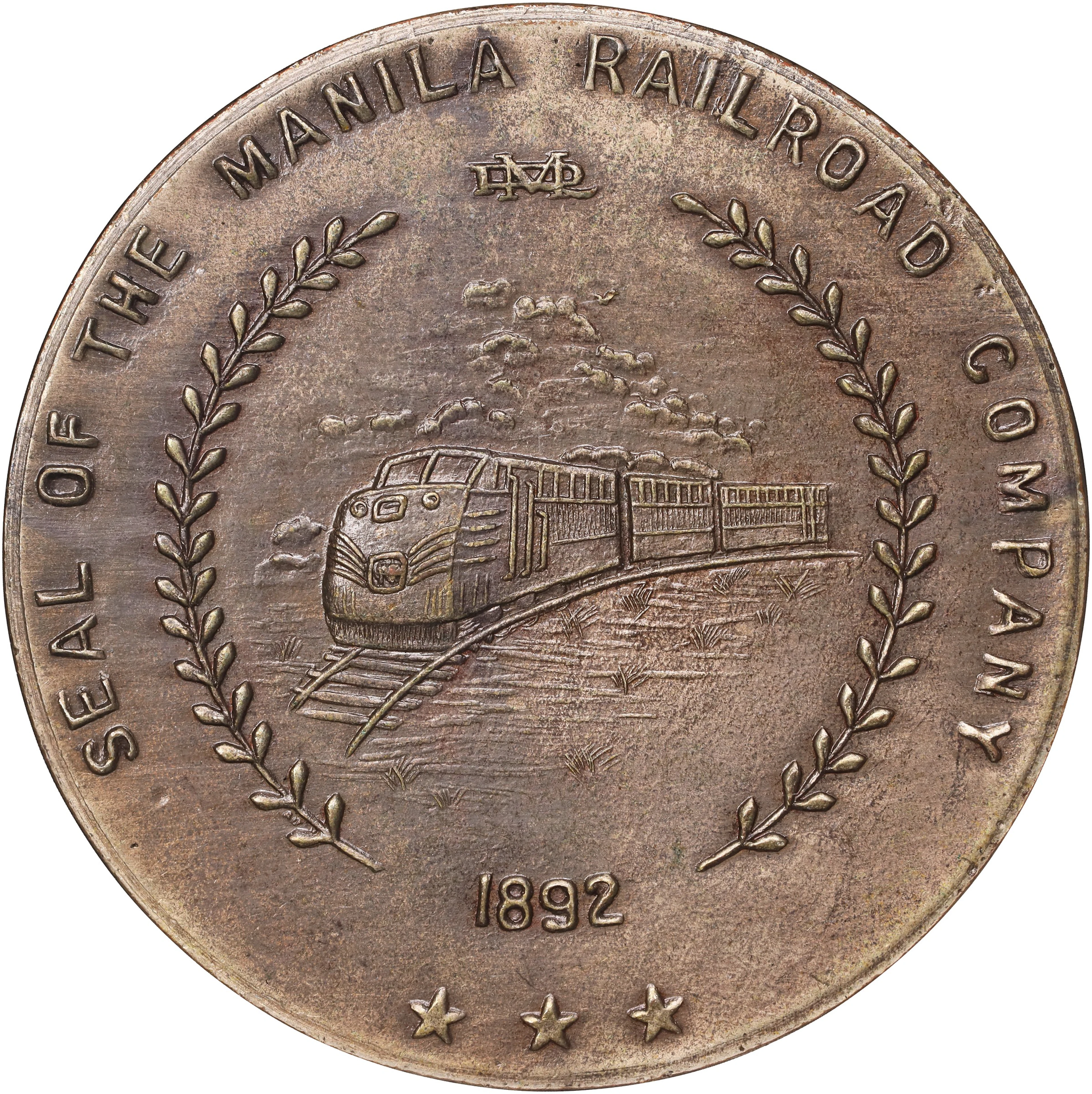 PHILIPPINES. Cagayan Valley Railroad Silver Medal, 1961. NGC MS-65.