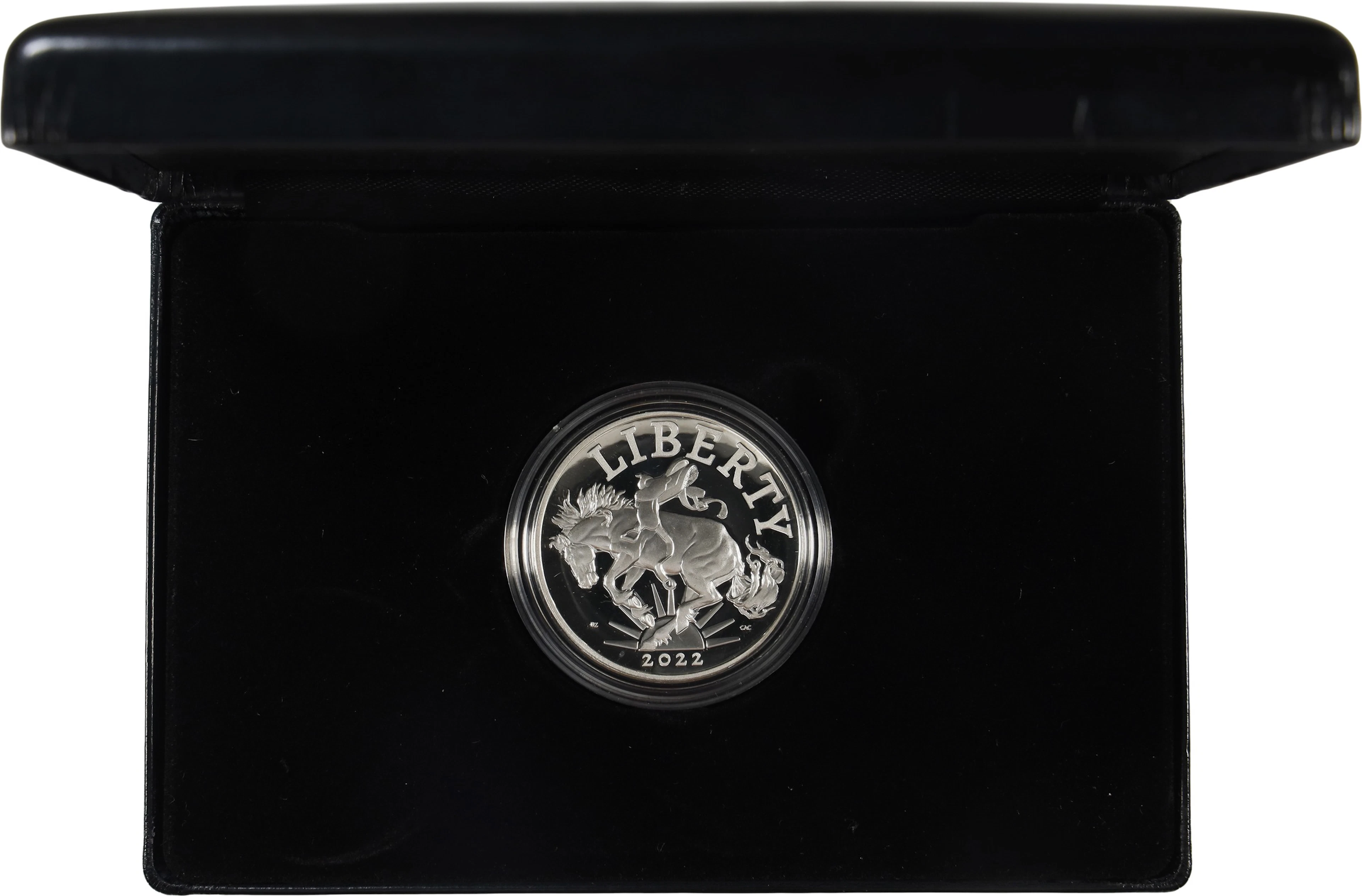 (1 oz, 31.104 g ASW). 2022-P American Liberty Silver Medal. Proof.